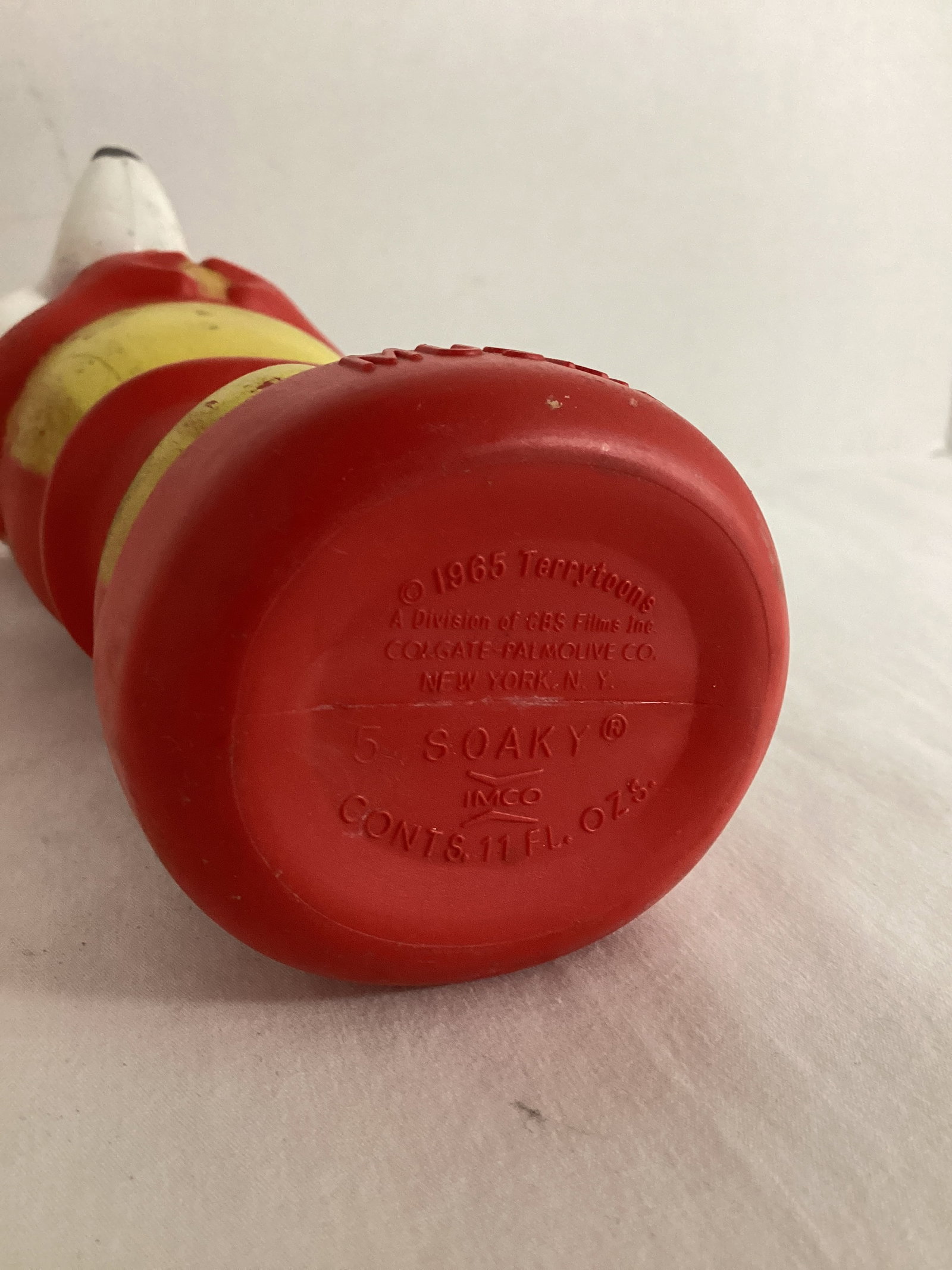 Two 1960s Terrytoons Bubble Bath Bottles - 6