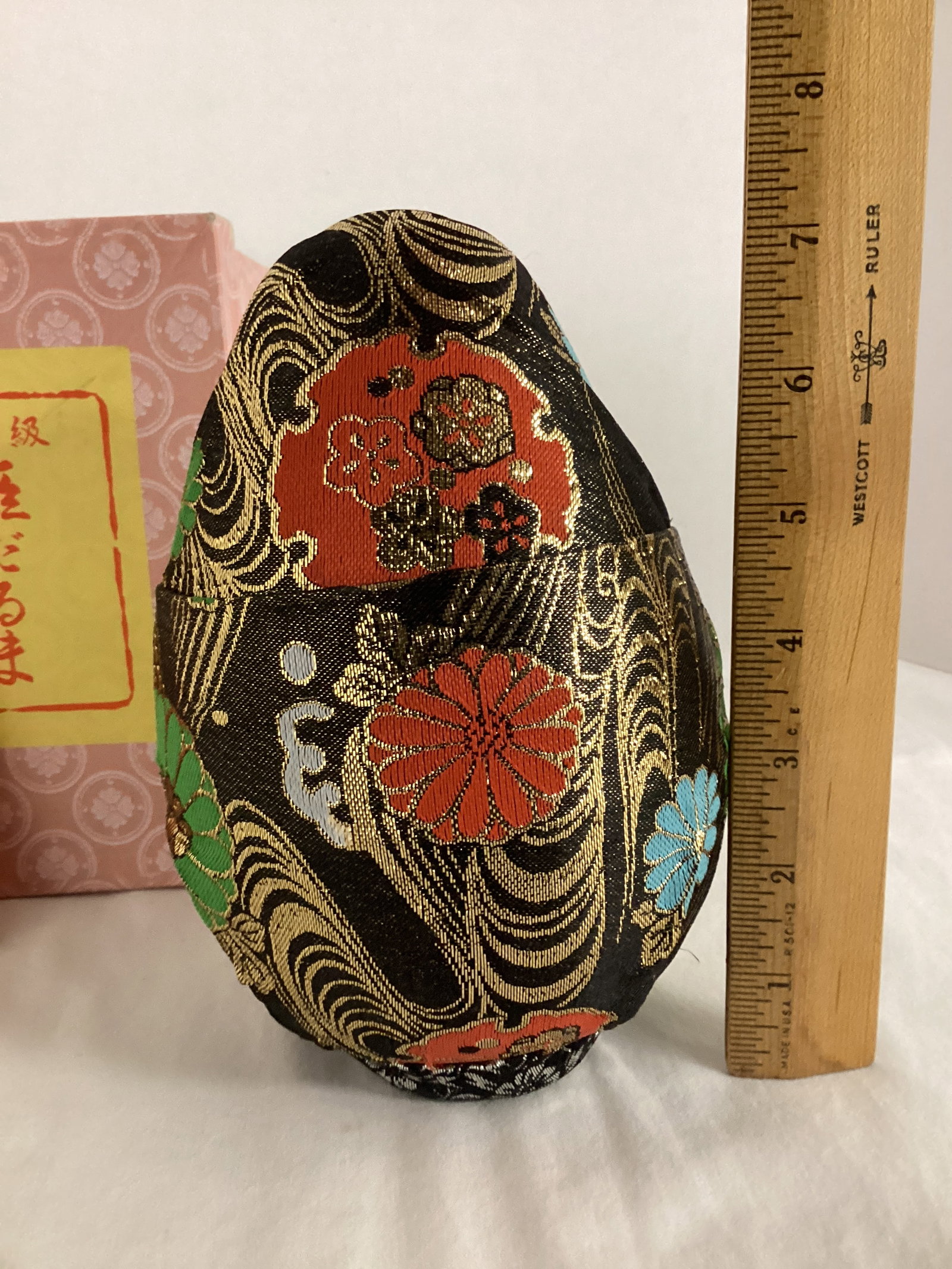Japanese Hime-Daruma Doll with Box - 4