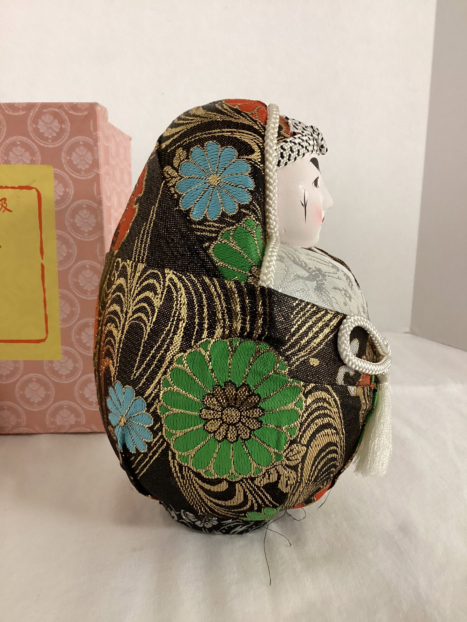 Japanese Hime-Daruma Doll with Box - 5