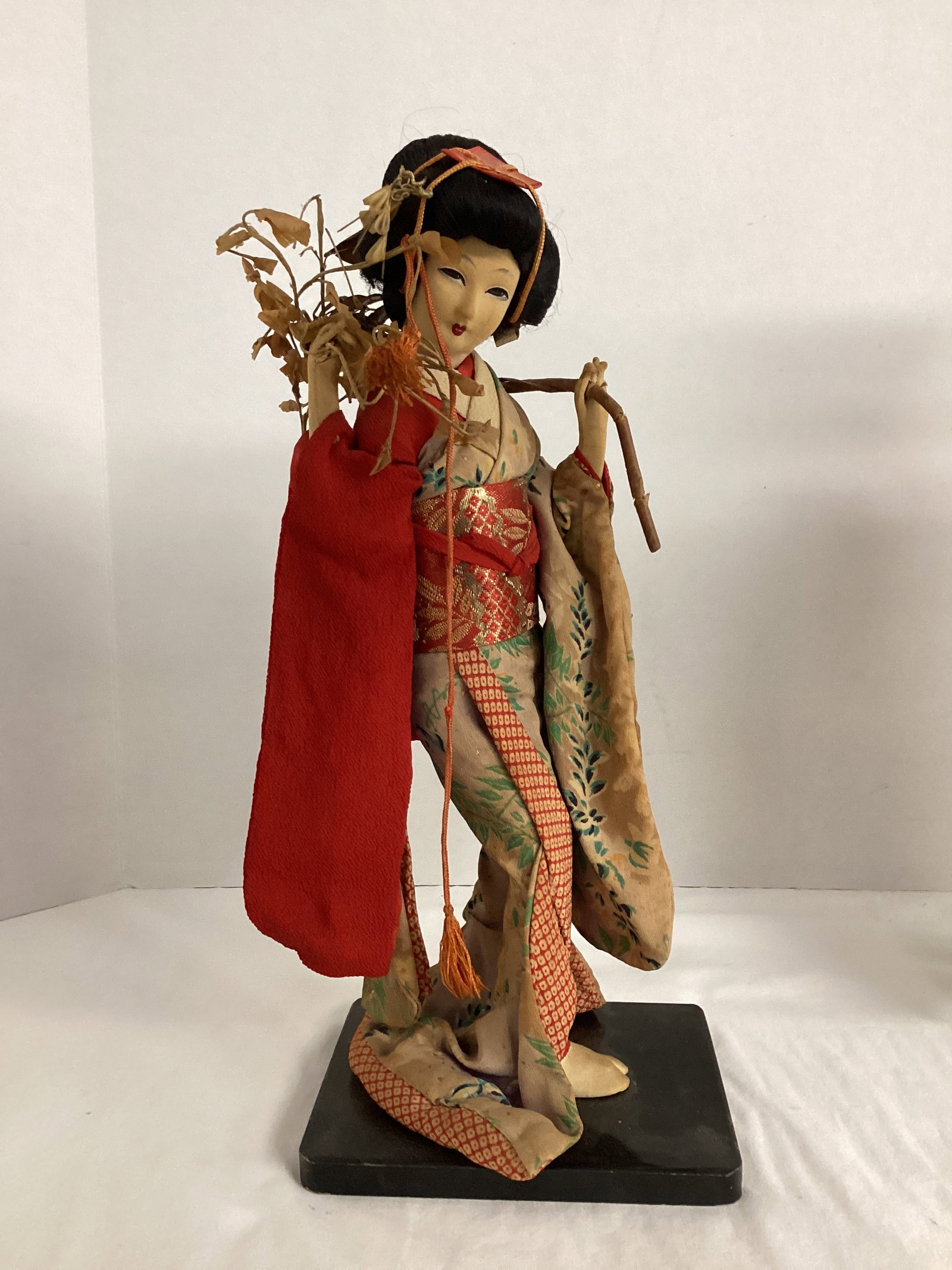 Two Japanese Geisha Art Dolls - 4
