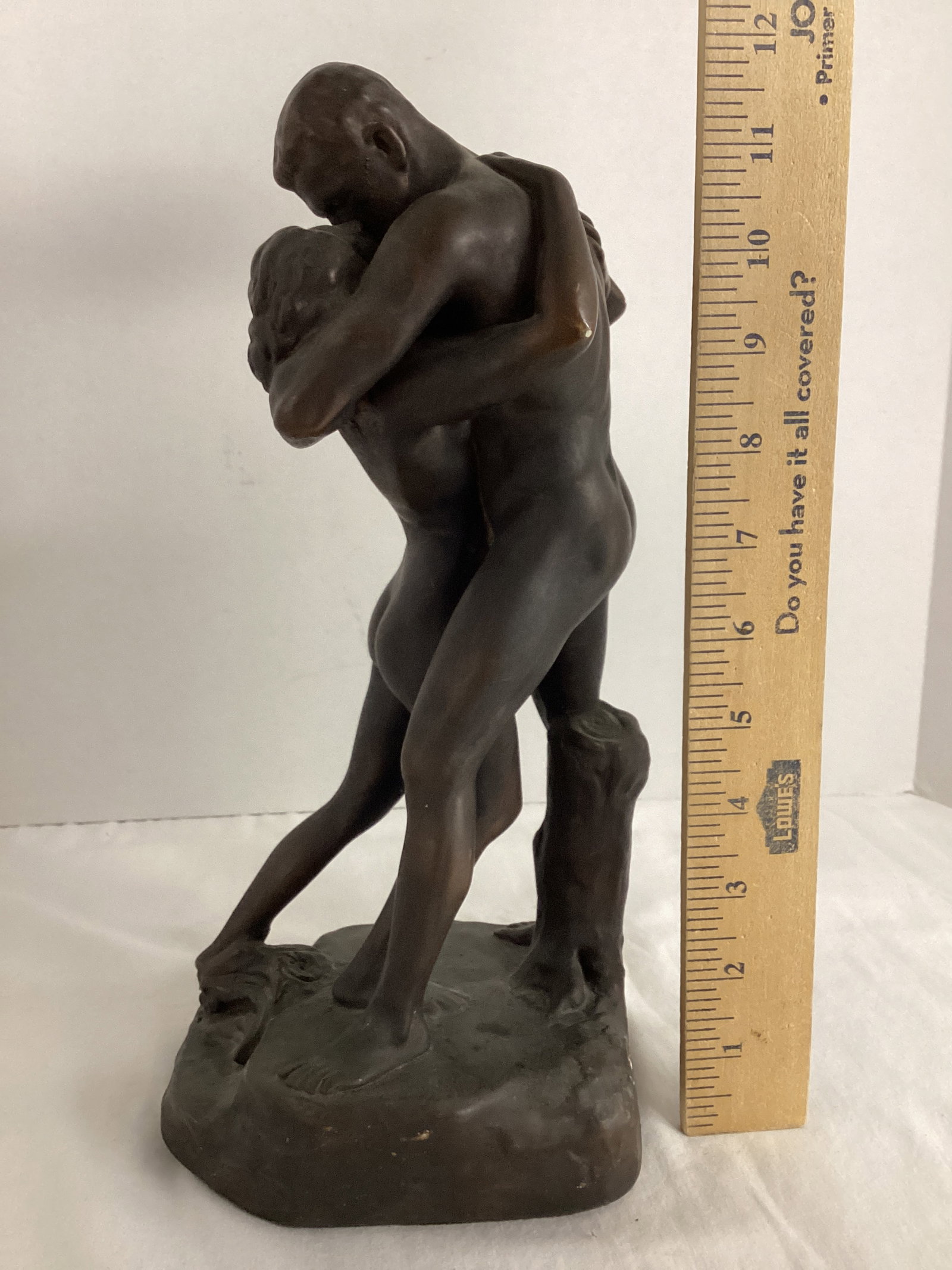 Alexander Backer Co. Lovers Embracing Statue - 3