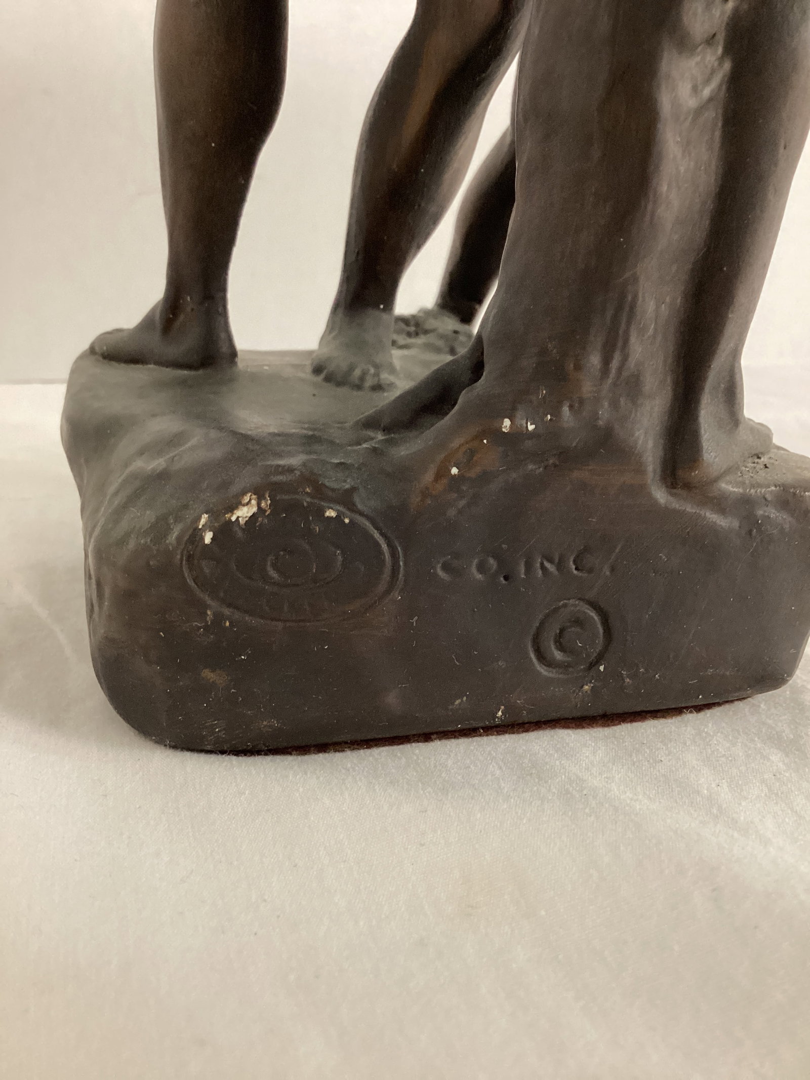 Alexander Backer Co. Lovers Embracing Statue - 5