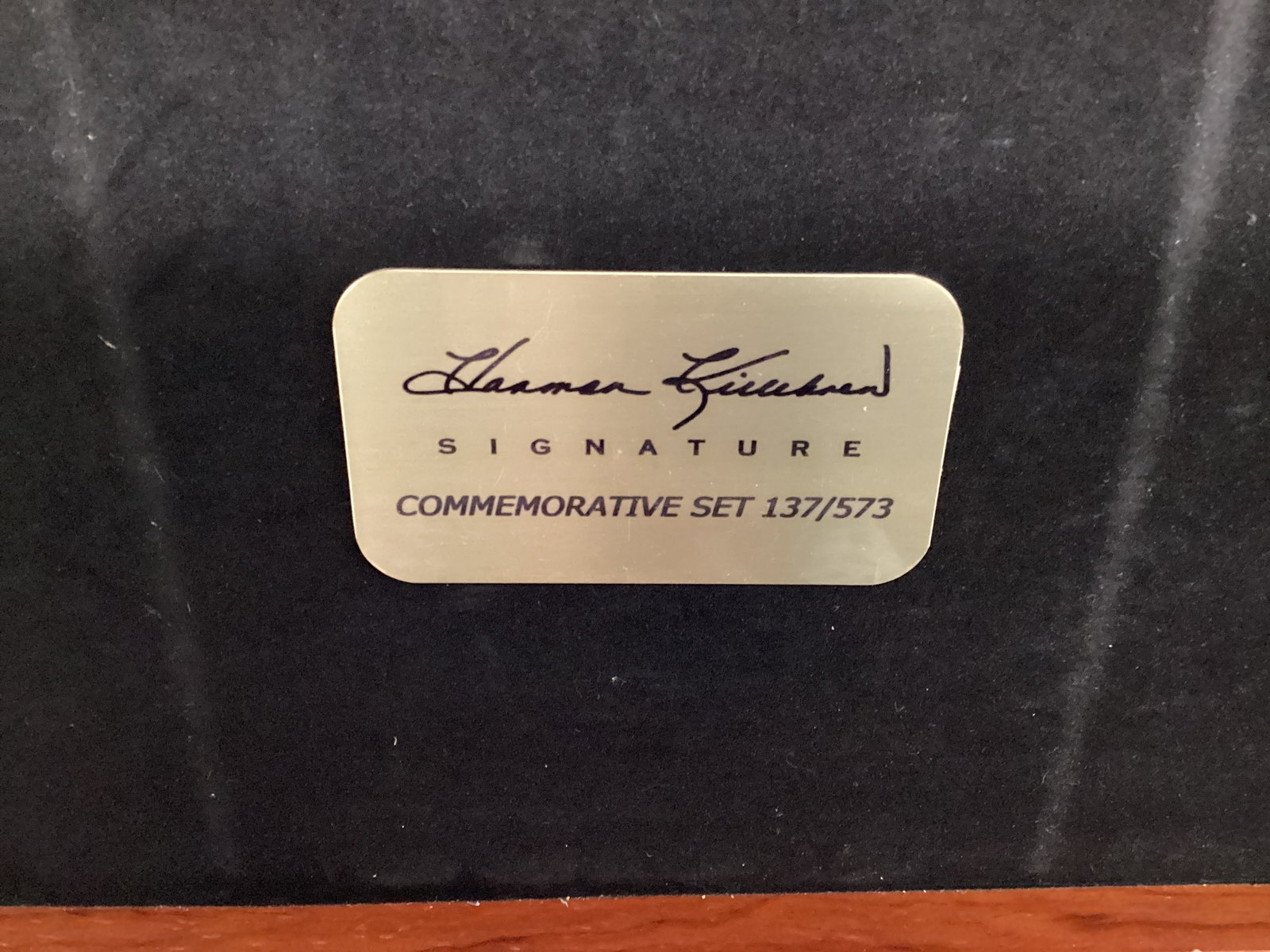 Harmon Killebrew Signature Commemorative Poker Set 137/573 - 2