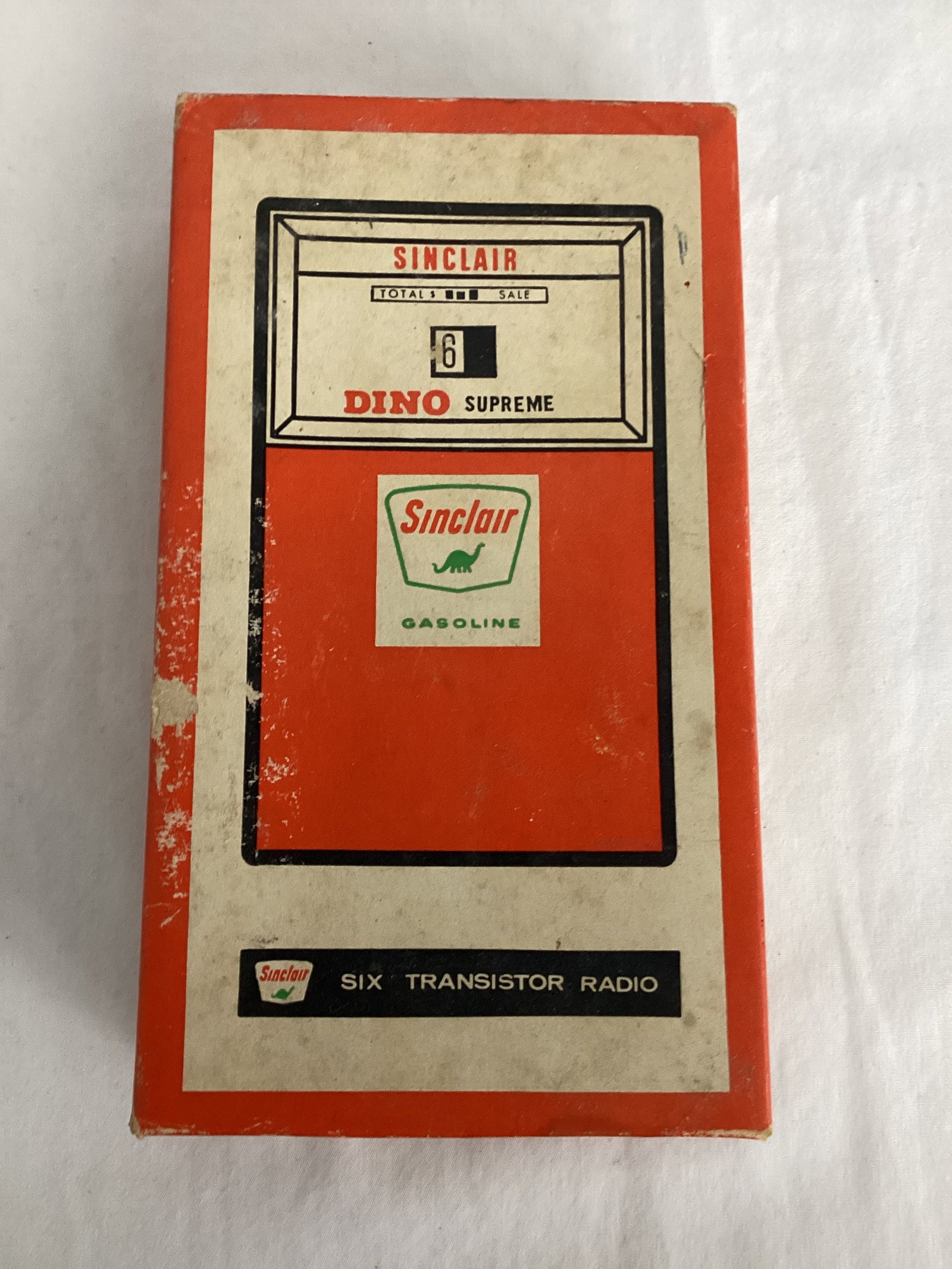 Sinclair Dino Supreme Six Transistor Radio in Box: untested