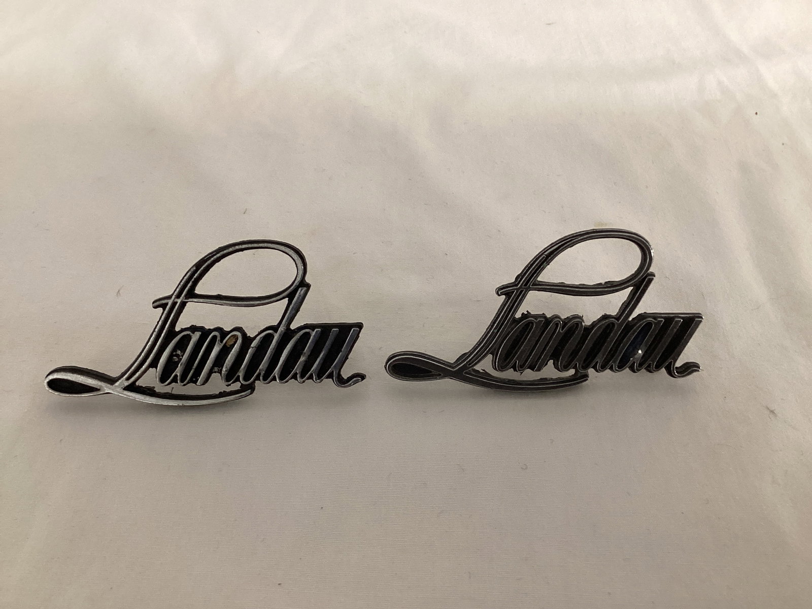 Two Buick Landau Automobile Emblems (1 of 4)