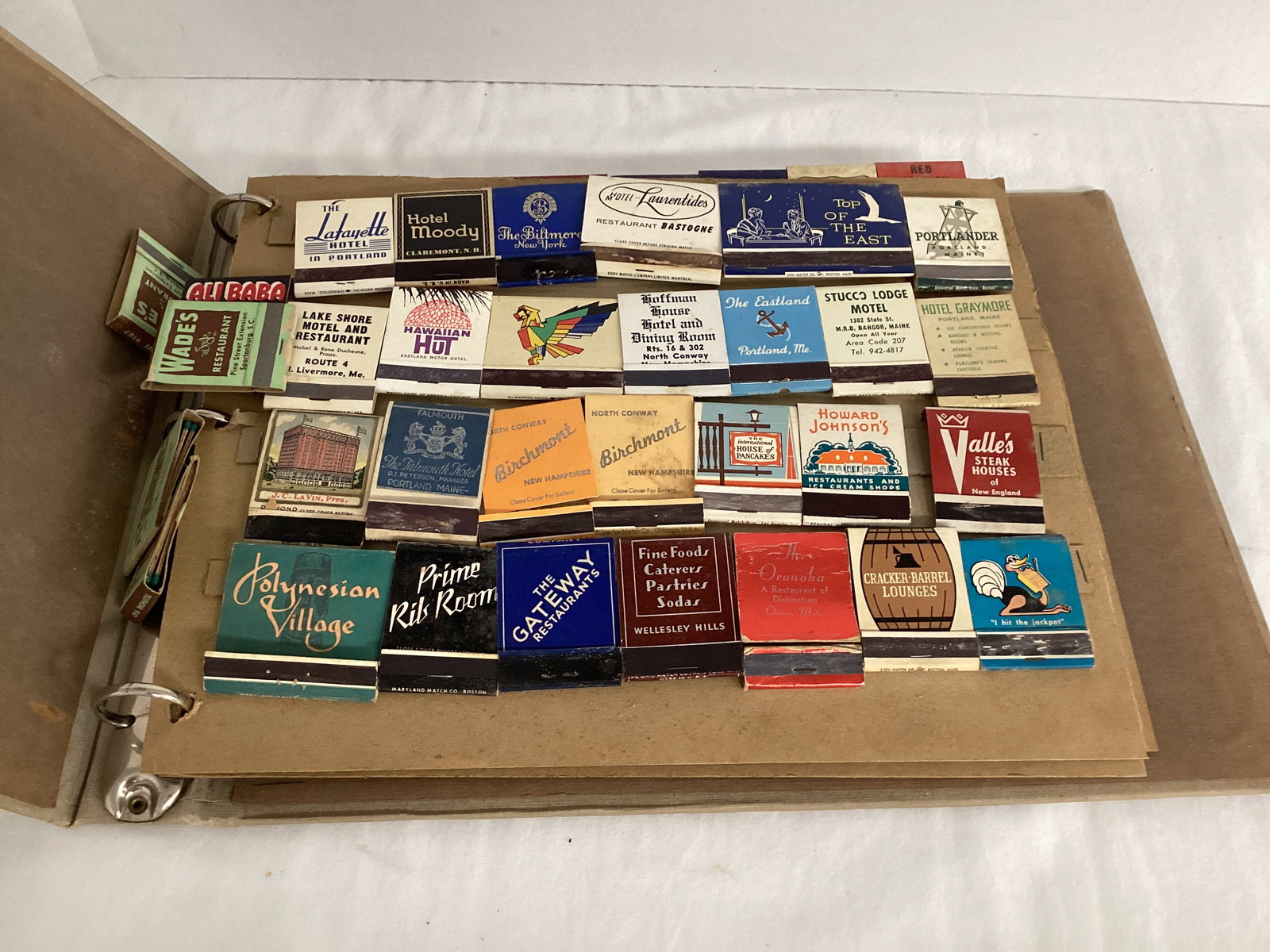 Matchbook Collection in Binder - 2