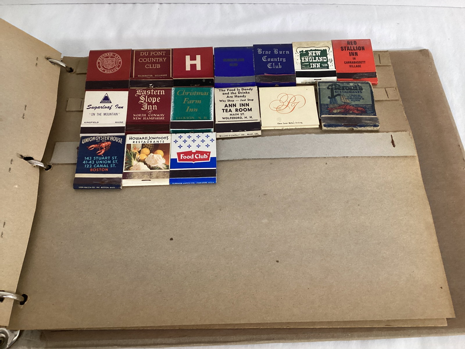 Matchbook Collection in Binder - 3