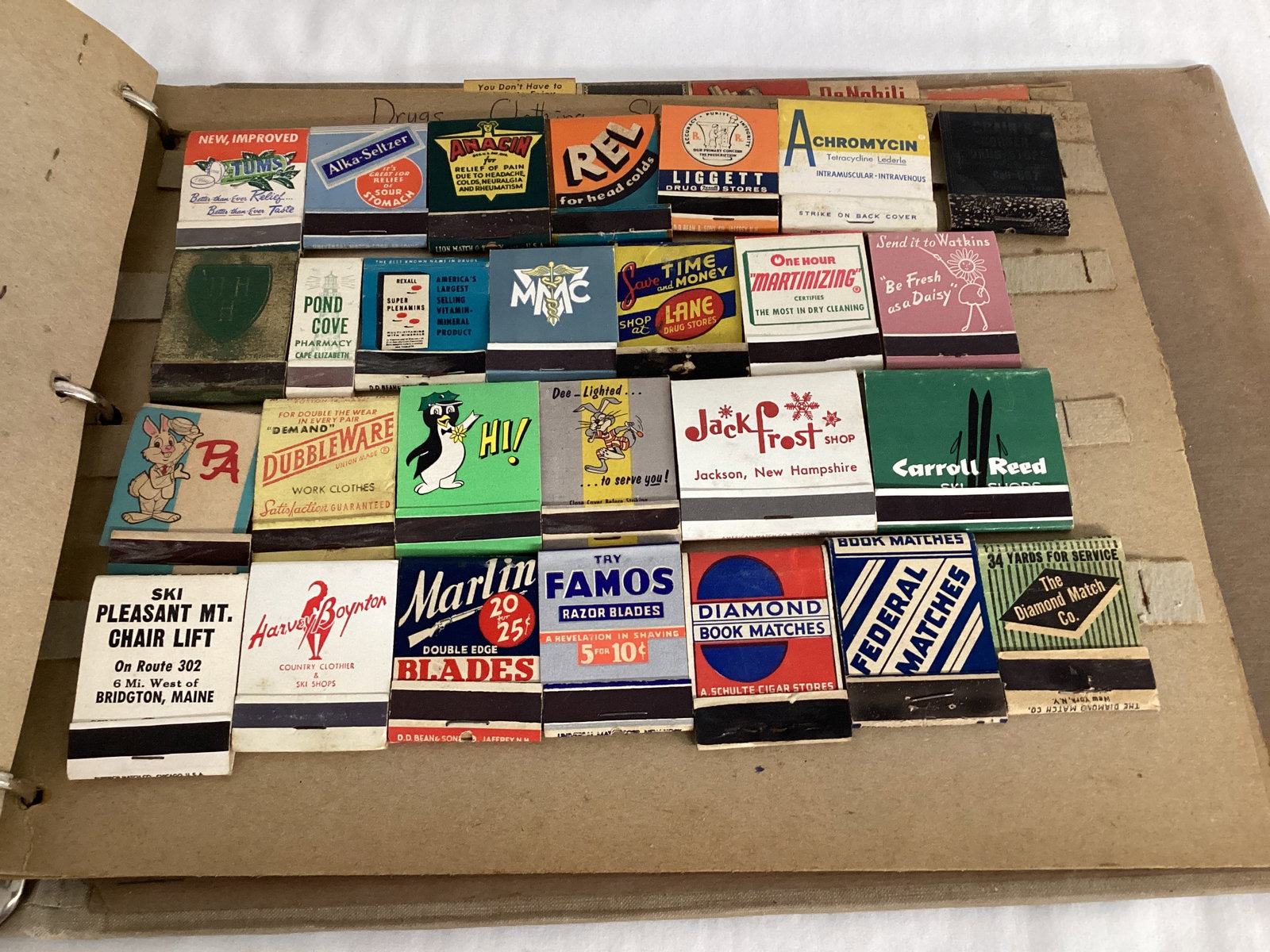 Matchbook Collection in Binder - 4