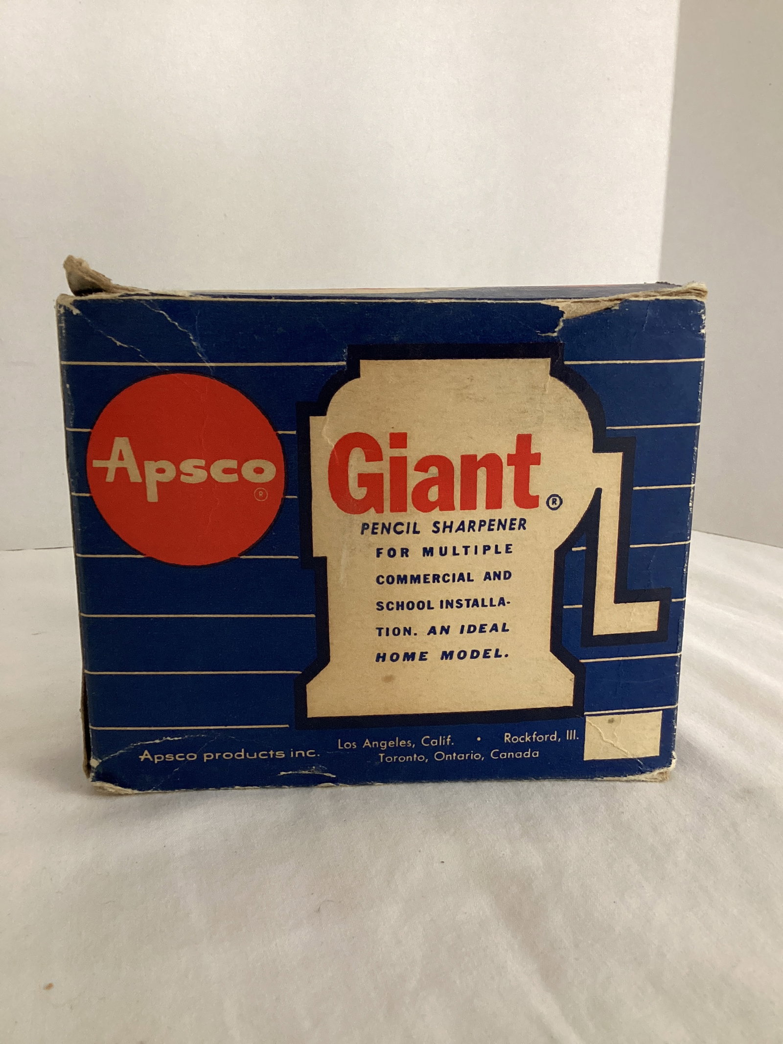 Vintage Apsco Giant Pencil Sharpener - 4