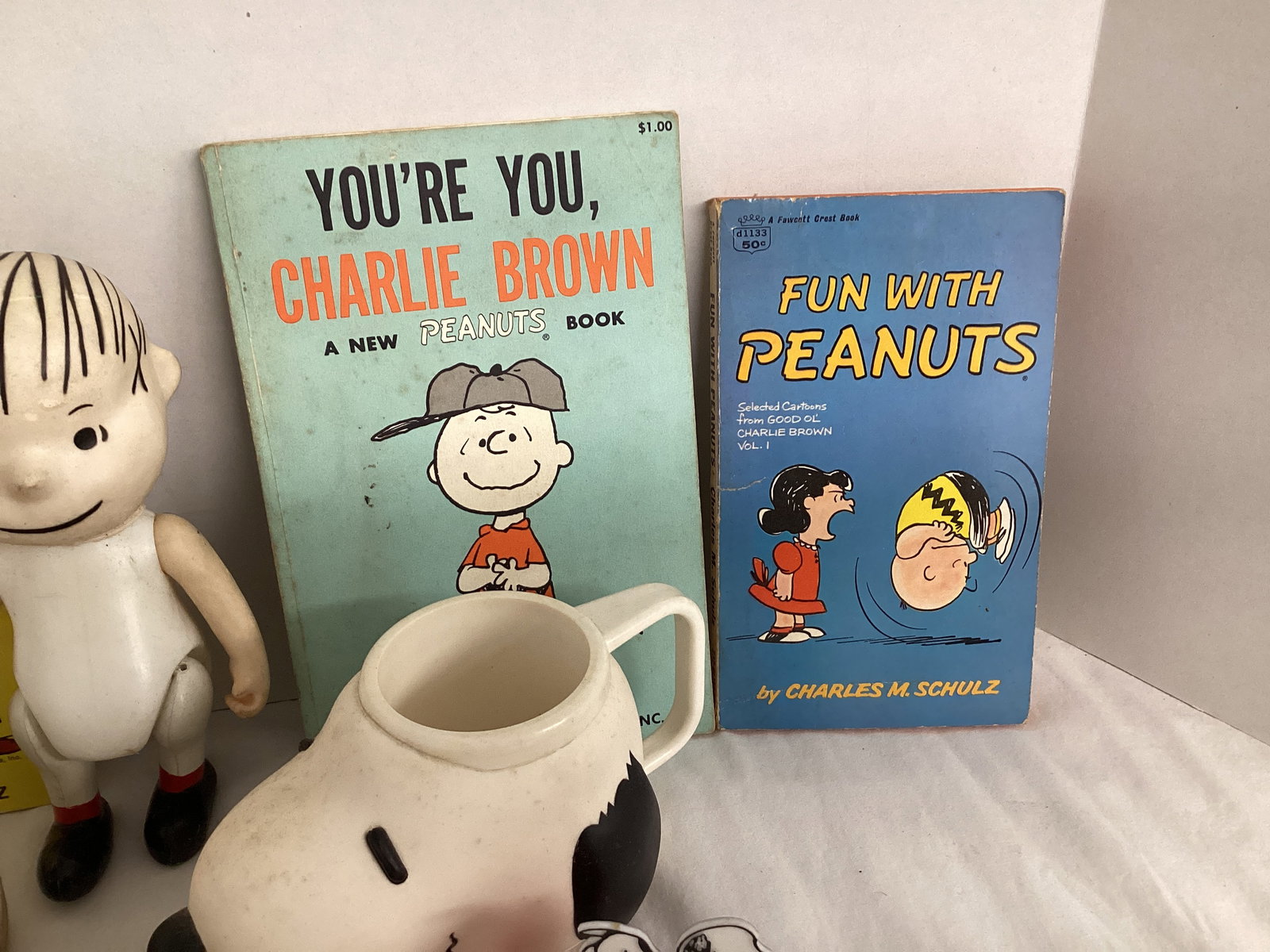 Peanuts Charlie Brown and Snoopy Books, Toys, and Other Items - 8