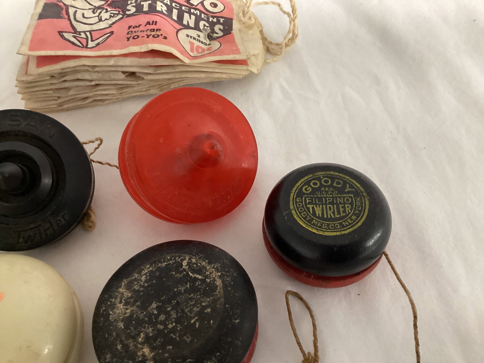 Twin Twirler, Duncan, and Goody Yo-Yos and Yo-Yo String - 3