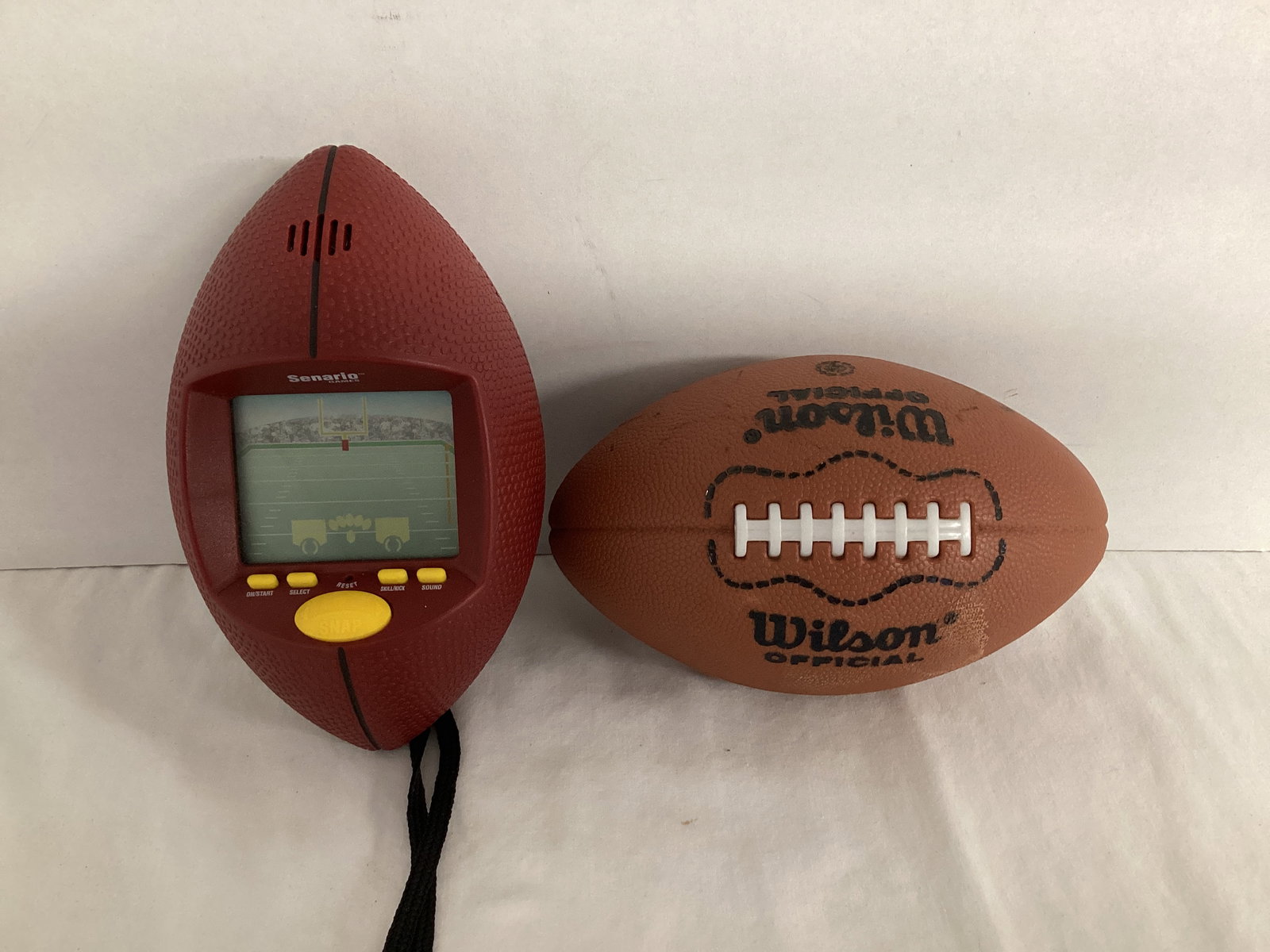 Wilson Football Radio and Senario Football Game: both untested