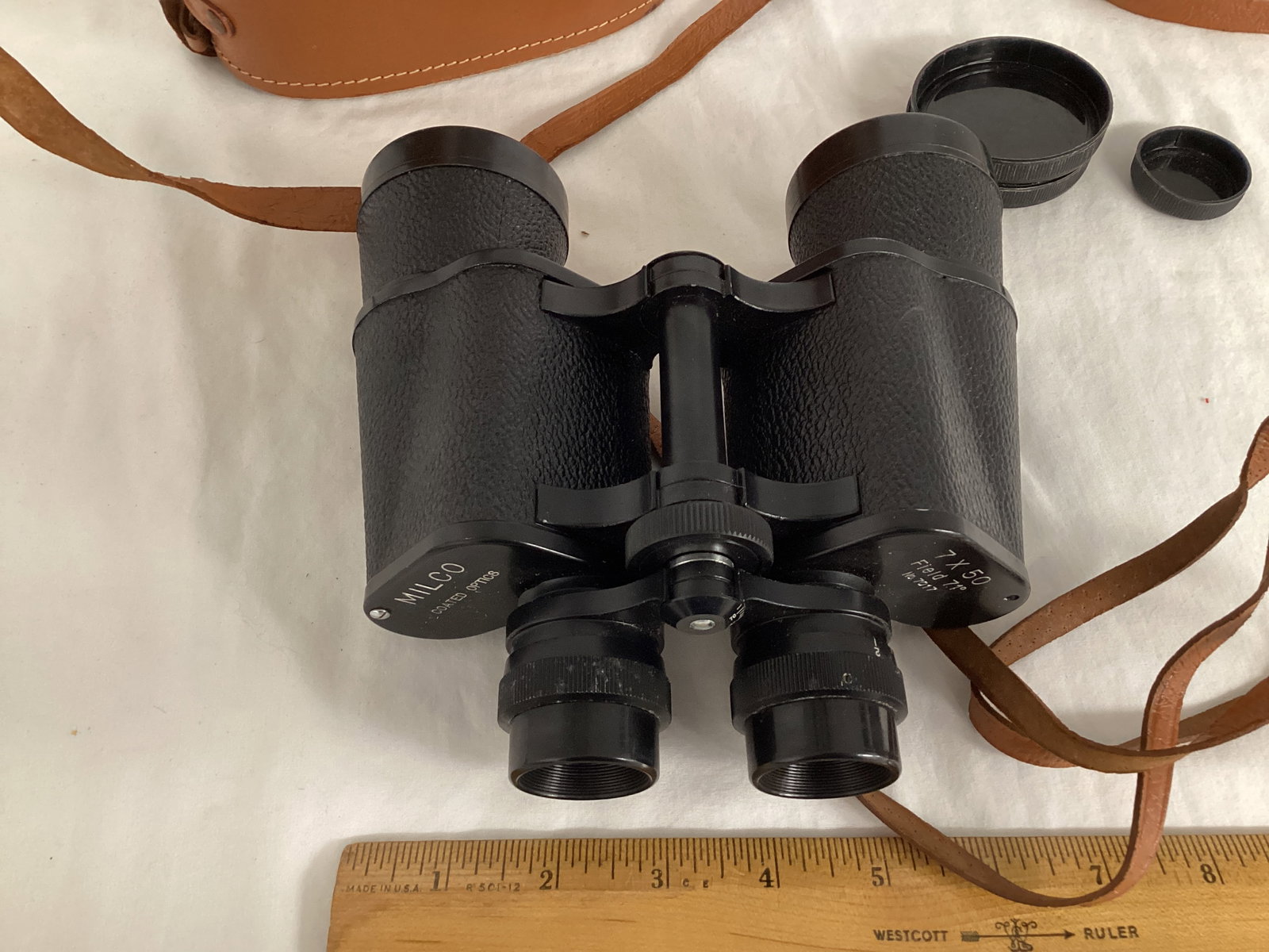 Milco 7 x 50 Binoculars with Case - 5