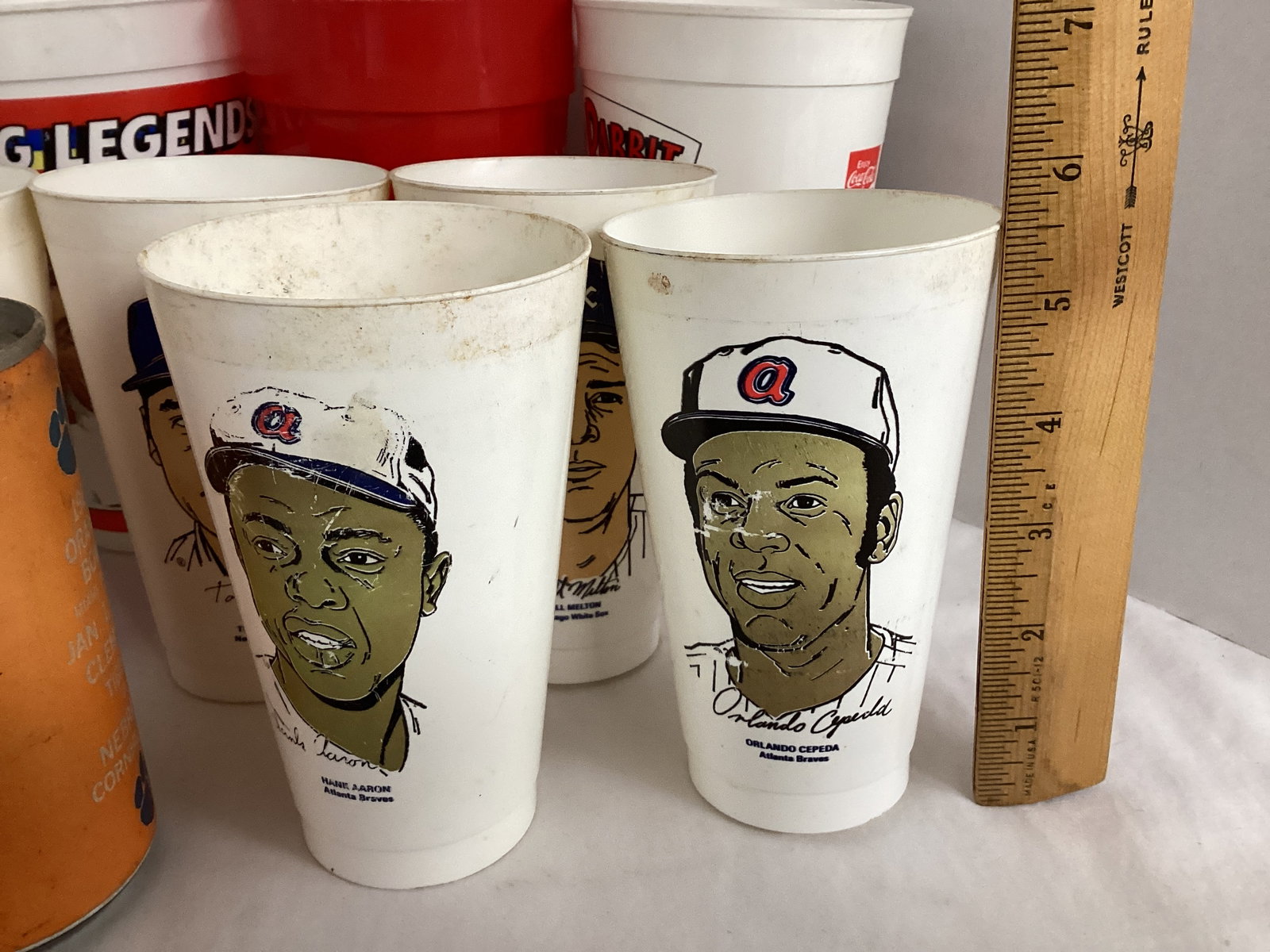 Vintage Collectible Plastic Cups and Cans - 2