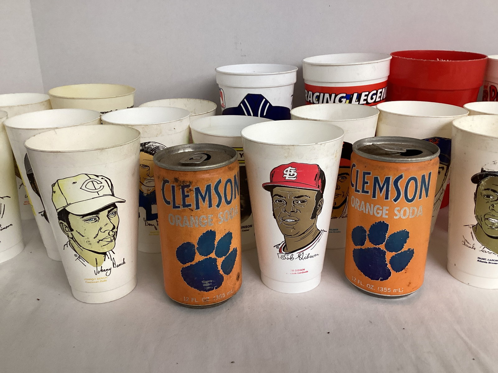 Vintage Collectible Plastic Cups and Cans - 3