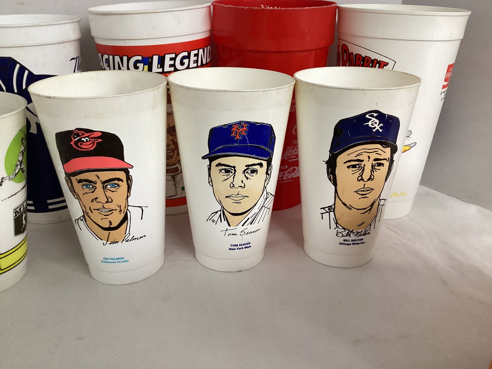 Vintage Collectible Plastic Cups and Cans - 4