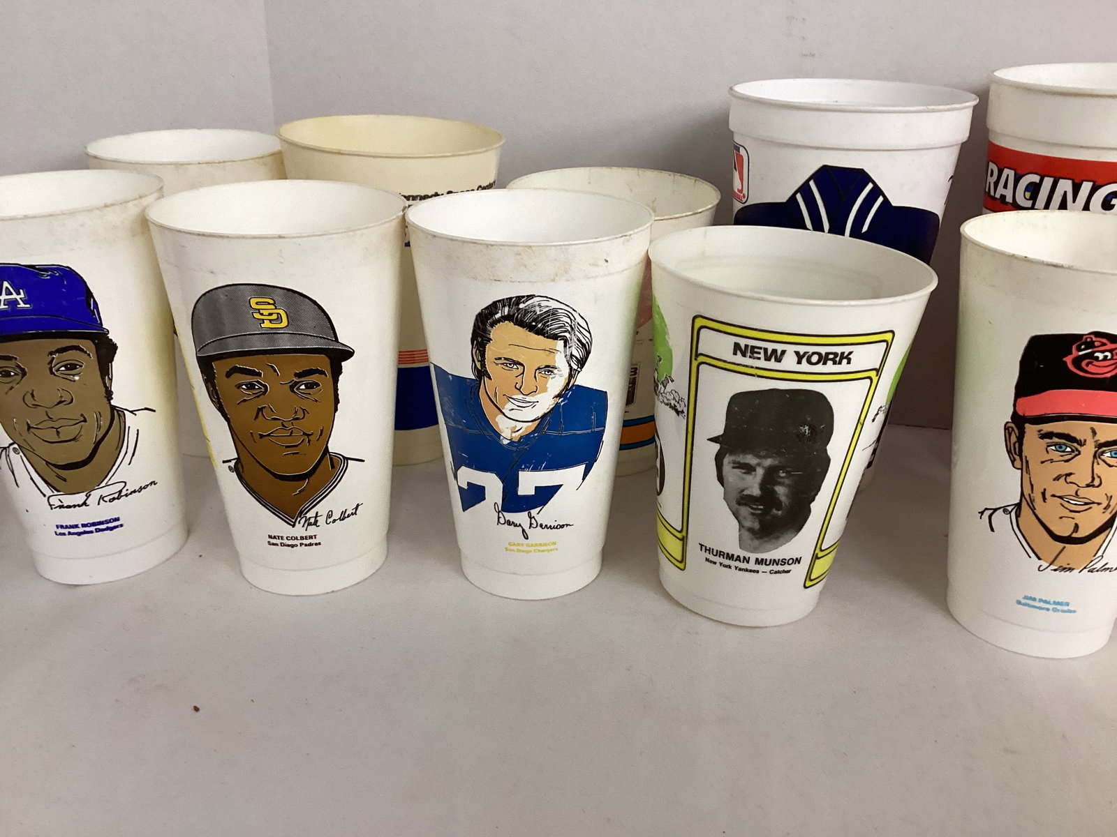 Vintage Collectible Plastic Cups and Cans - 5