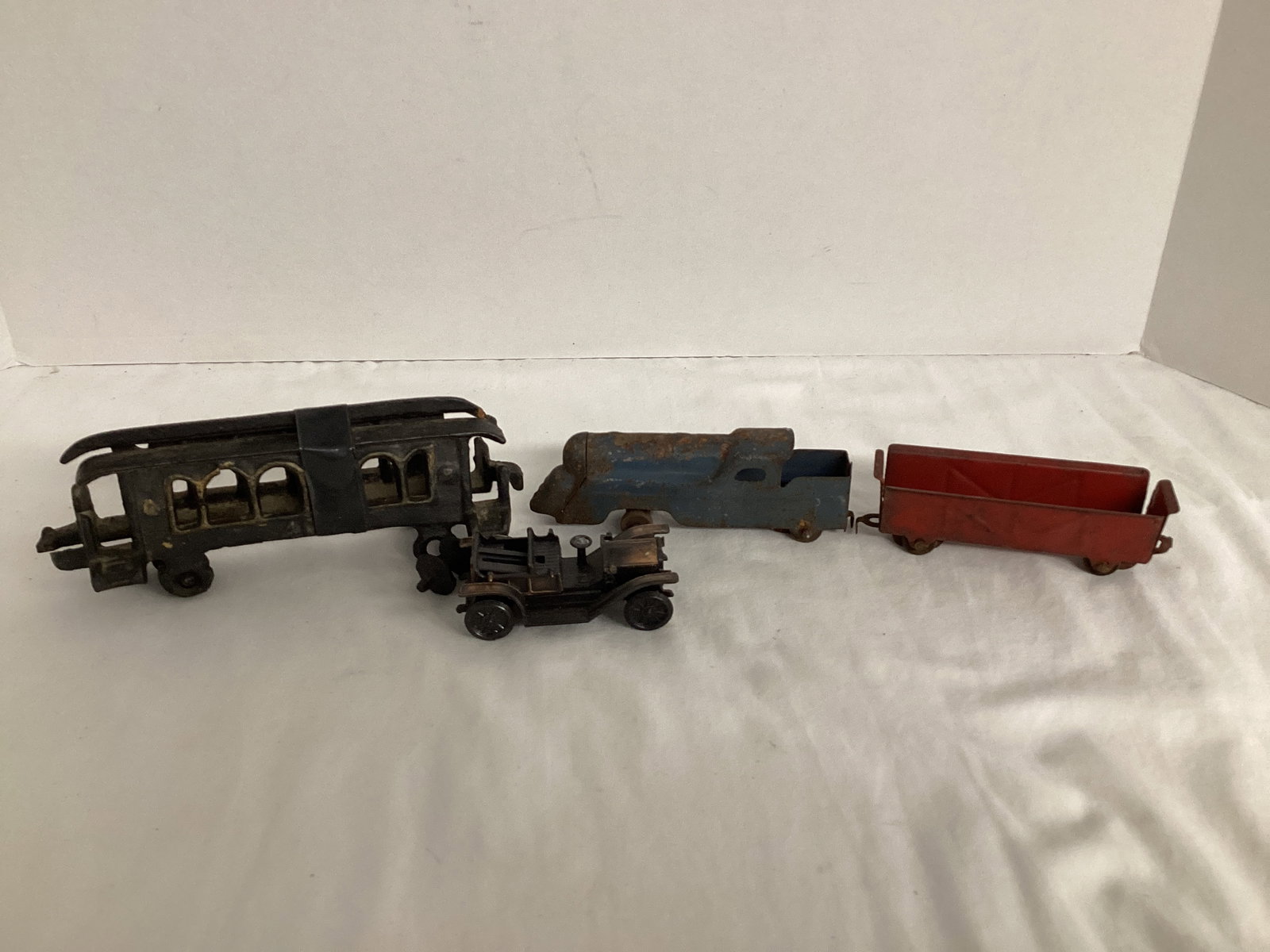 Cast Iron Train Car, Metal Train Cars, Antique Model Car Pencil Sharpener (1 of 6)