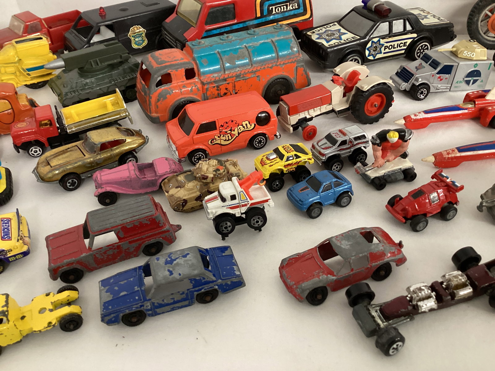 Toy Vehicles - Hubley, Tonka, Tootsie Toy, Johnny Lightning, and More - 6
