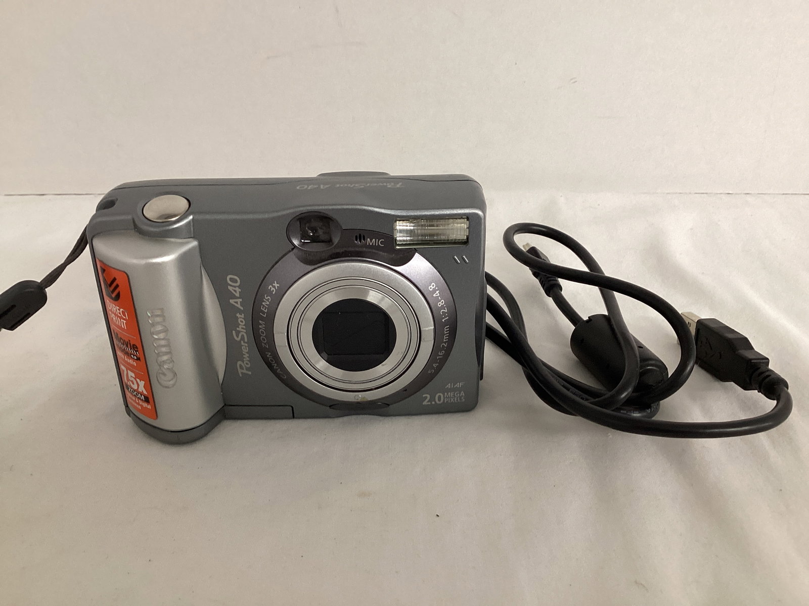 Canon Power Shot A40 Digital Camera (1 of 4)