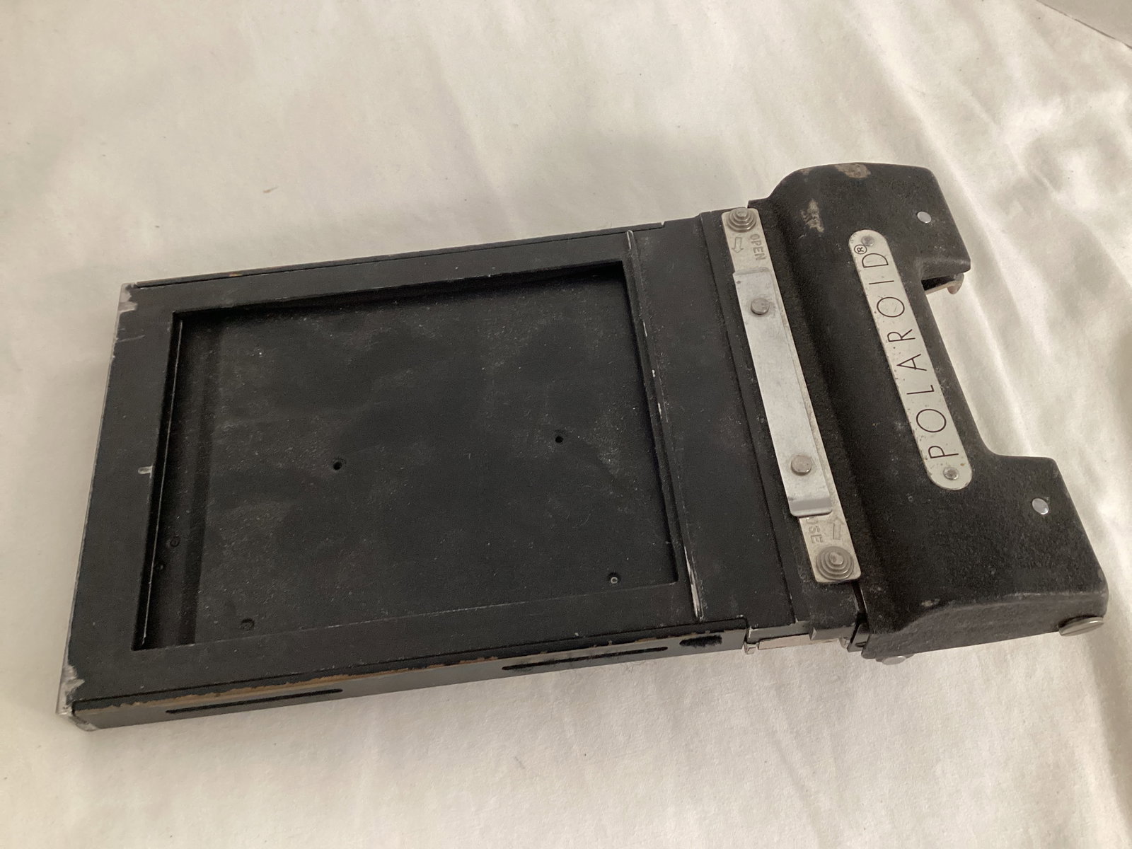 Folmer Graflex Antique Camera and Polaroid Land Film Holder - 11
