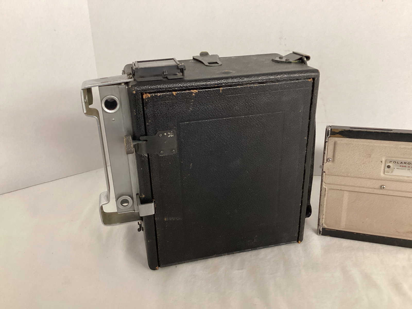 Folmer Graflex Antique Camera and Polaroid Land Film Holder - 2