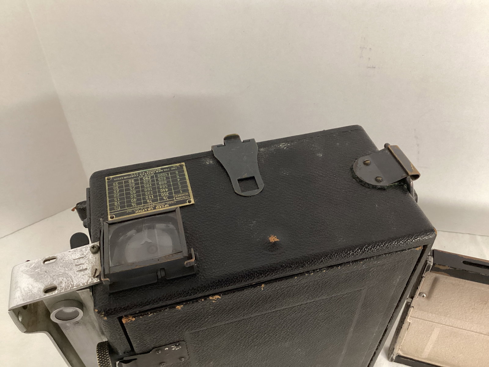 Folmer Graflex Antique Camera and Polaroid Land Film Holder - 3