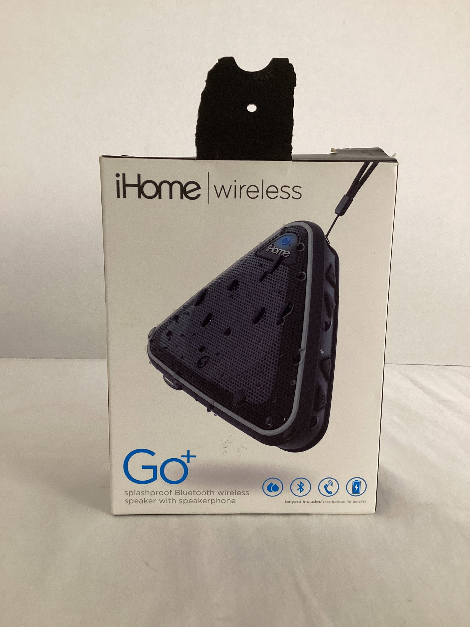 iHome Wireless Go+ Splashproof Bluetooth Speaker: untested