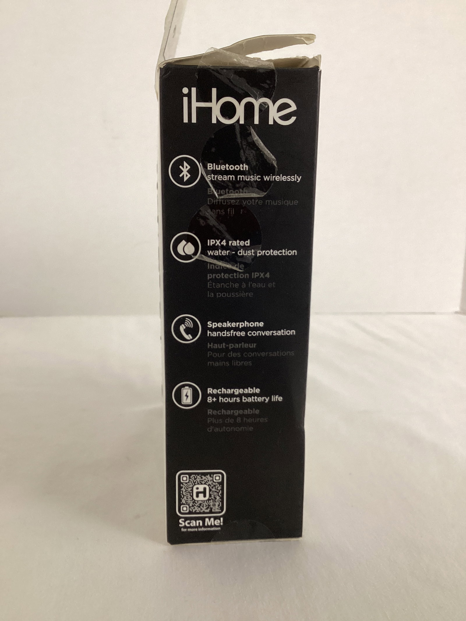 iHome Wireless Go+ Splashproof Bluetooth Speaker - 2