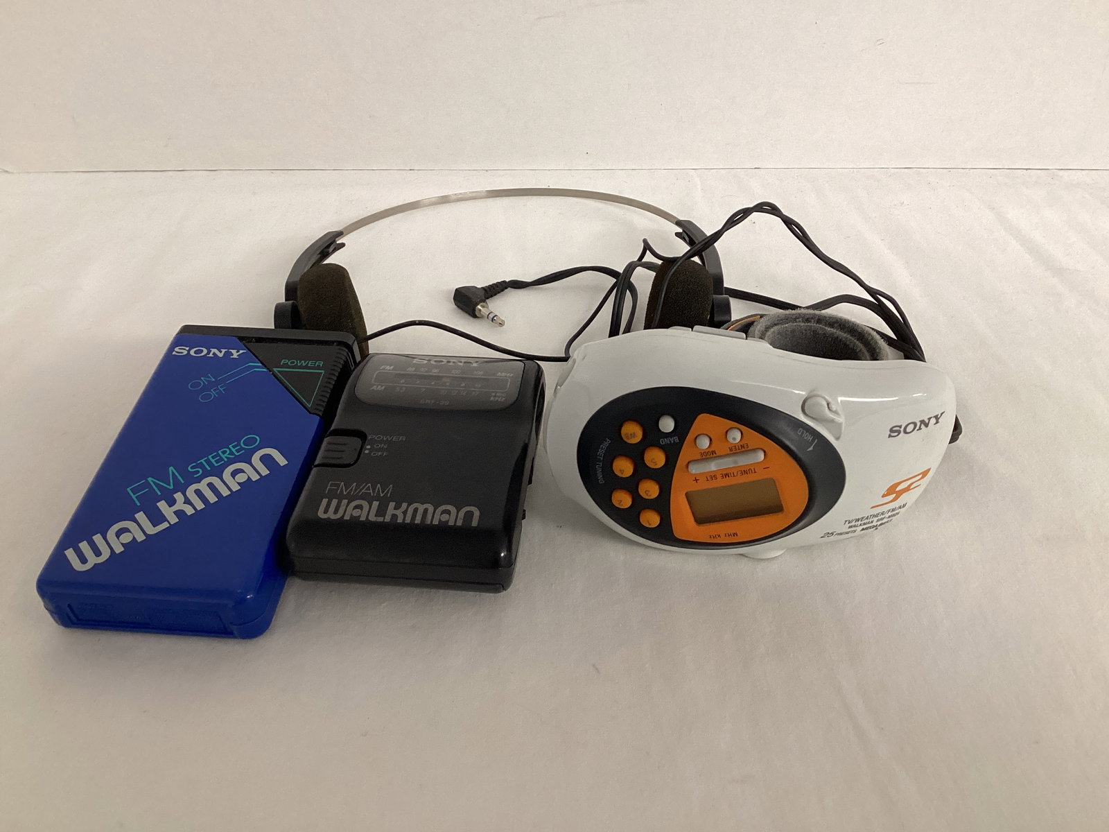 Three Sony Walkman and One Headset (1 of 10)