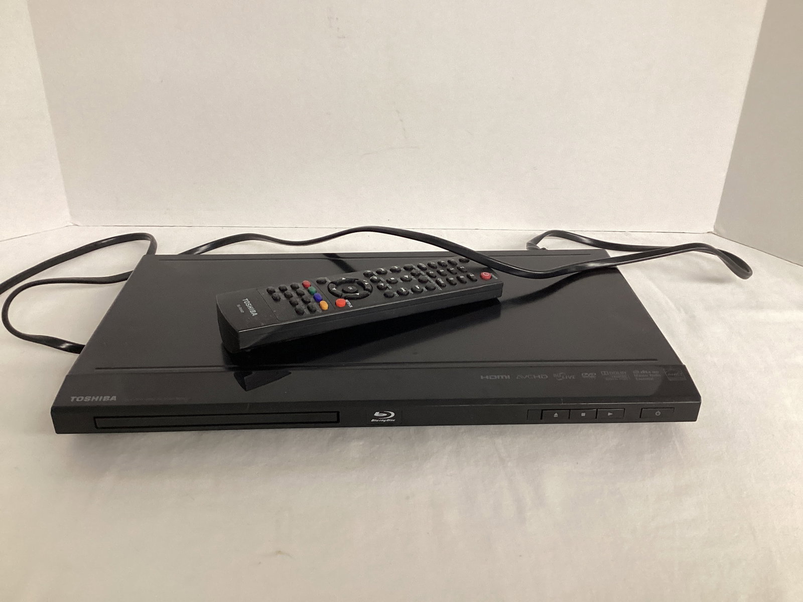 Toshiba Blu-Ray Disc Player with Remote (1 of 6)