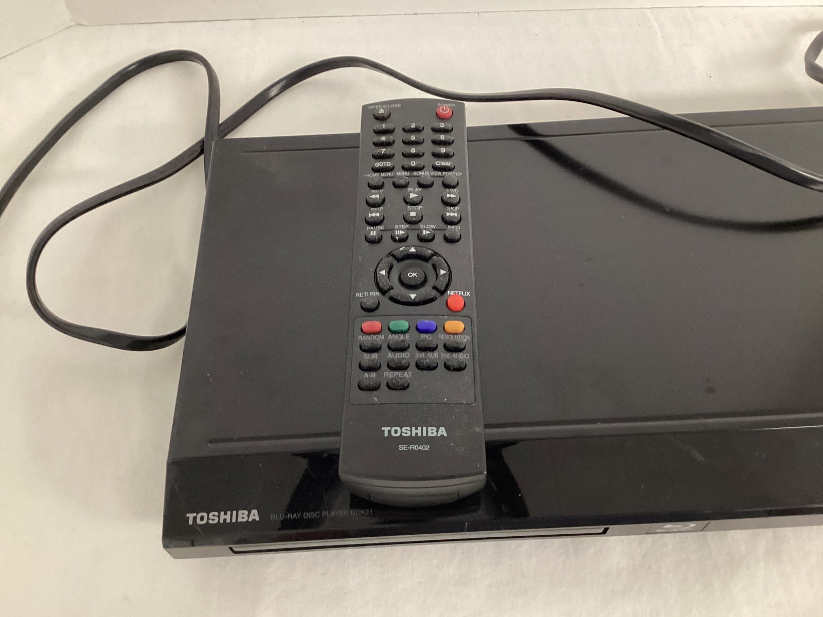 Toshiba Blu-Ray Disc Player with Remote - 2