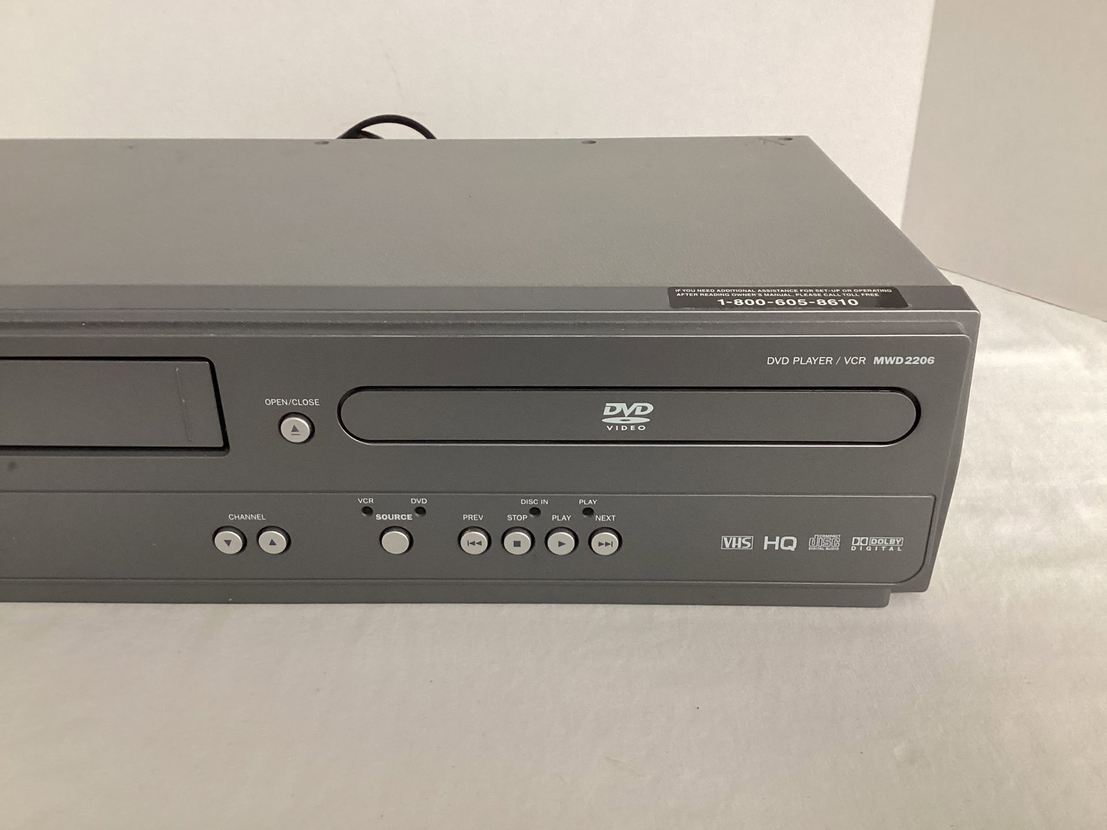 Magnavox DVD Player VCR - 3
