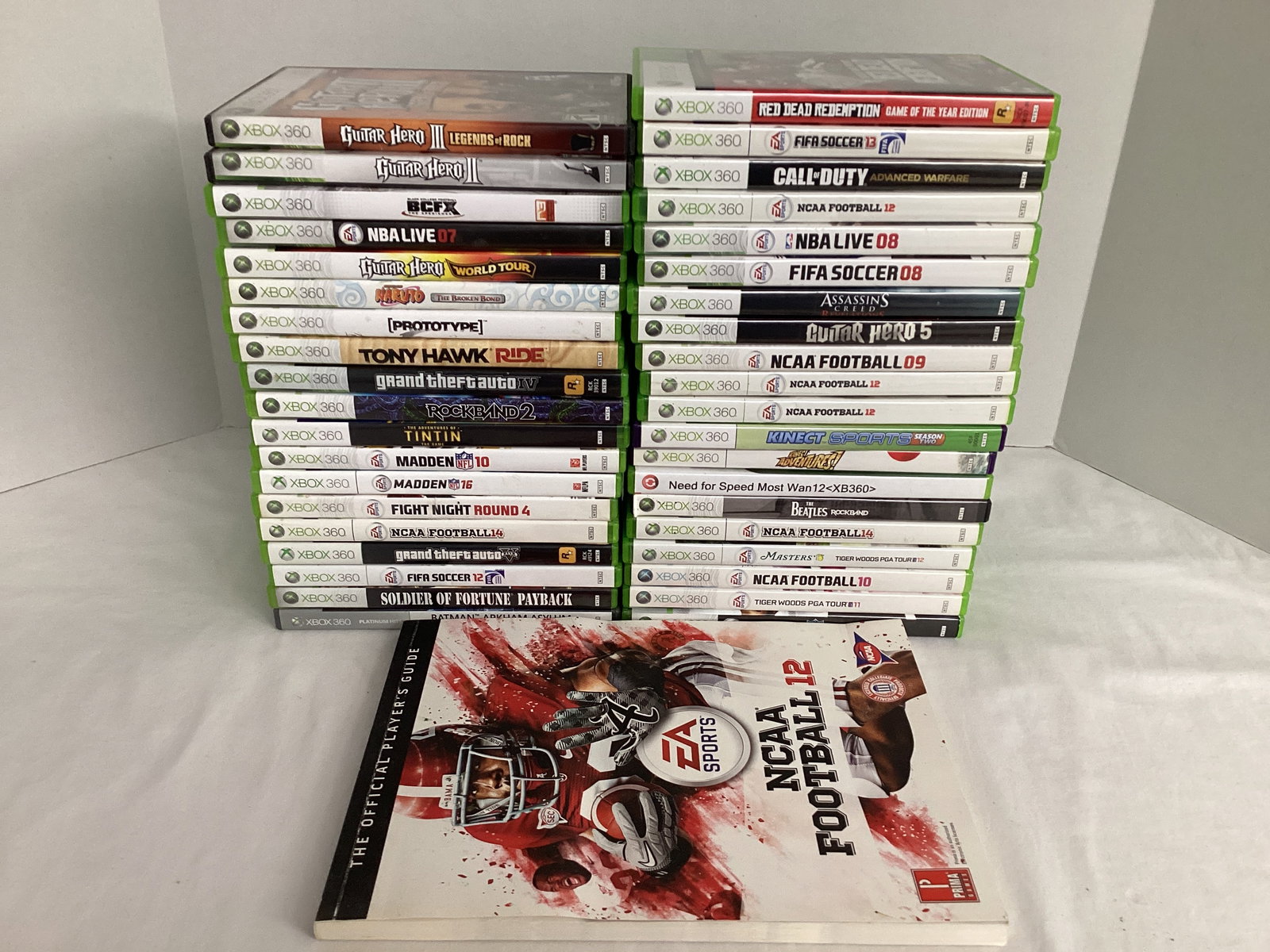Xbox 360 and Kinect Games: please preview or see all photos for titles