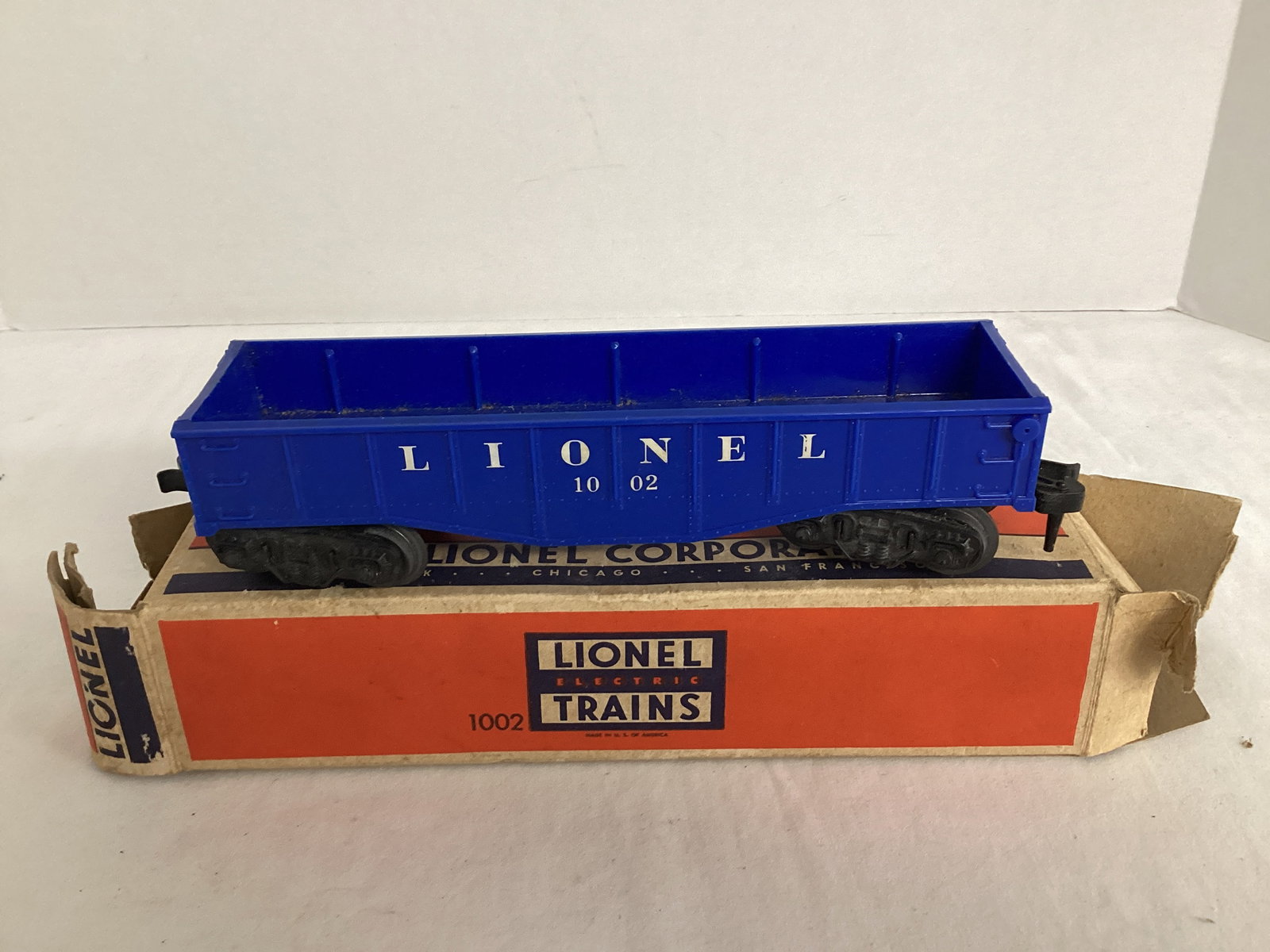 Lionel Train Cars and One Track Piece - 15