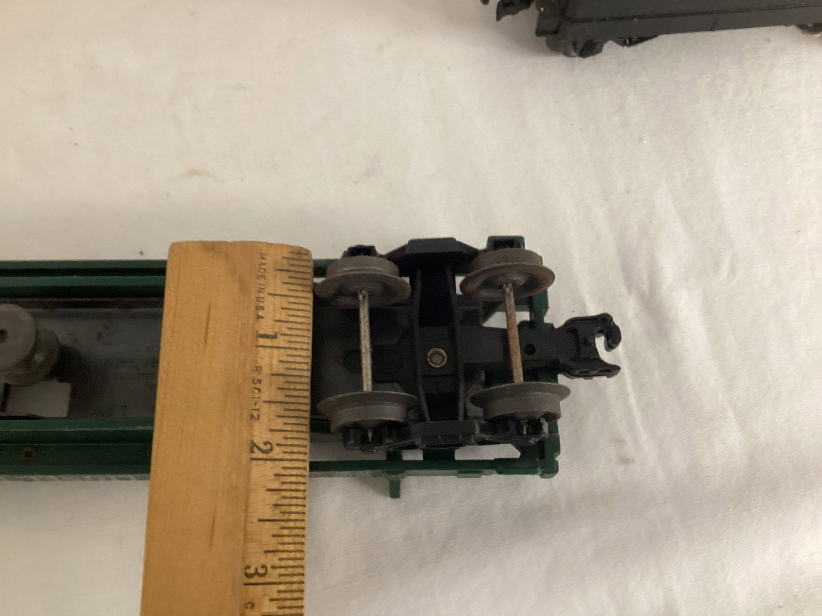 Lionel Train Cars and One Track Piece - 3