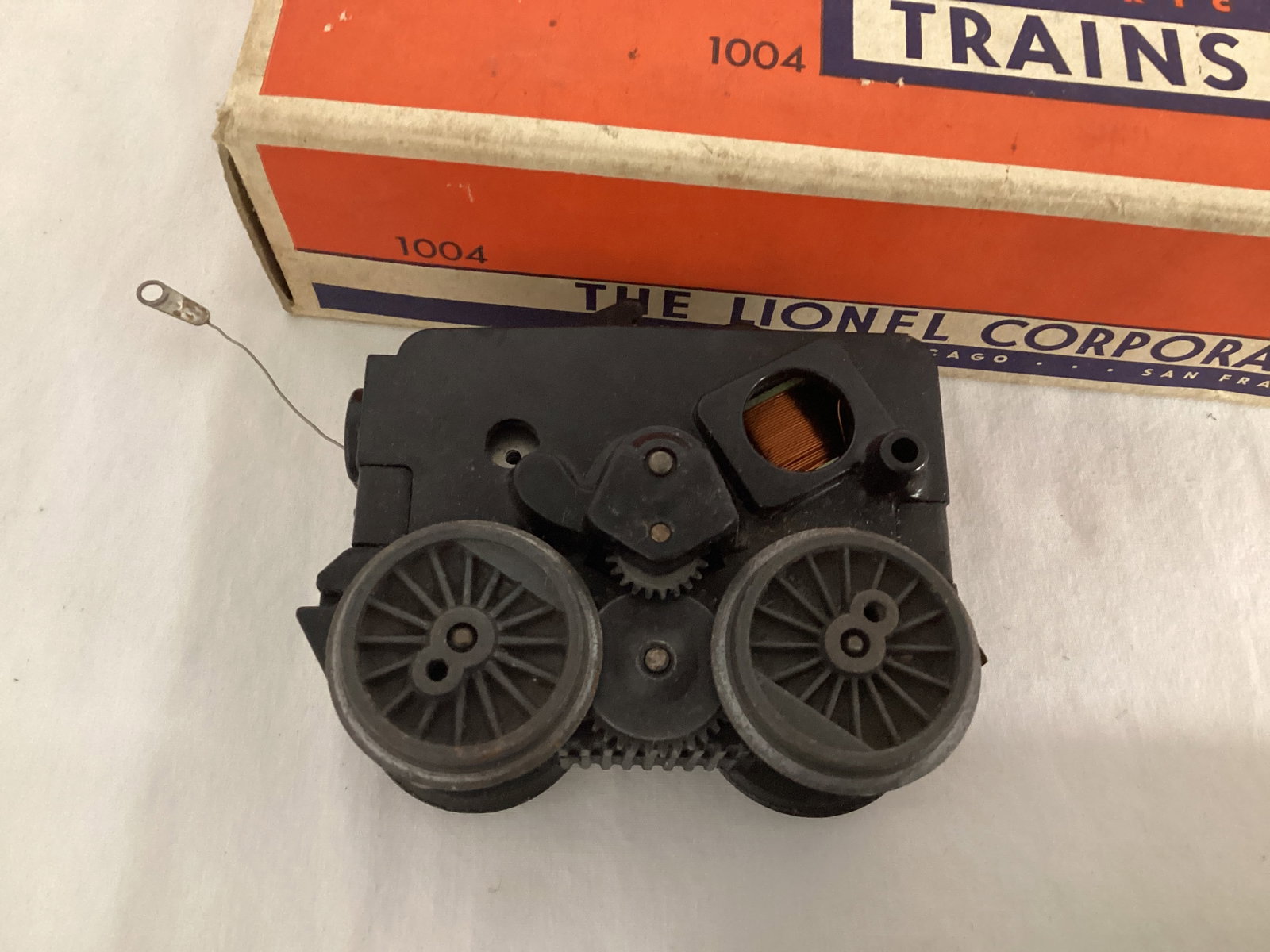 Lionel Train Cars and One Track Piece - 5