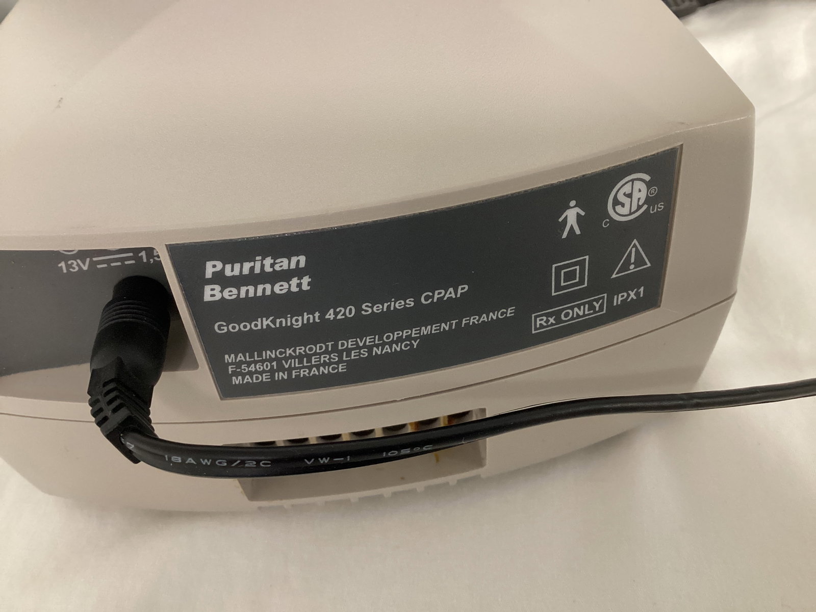 Puritan Bennett Good Knight 420G CPAP Machine - 3