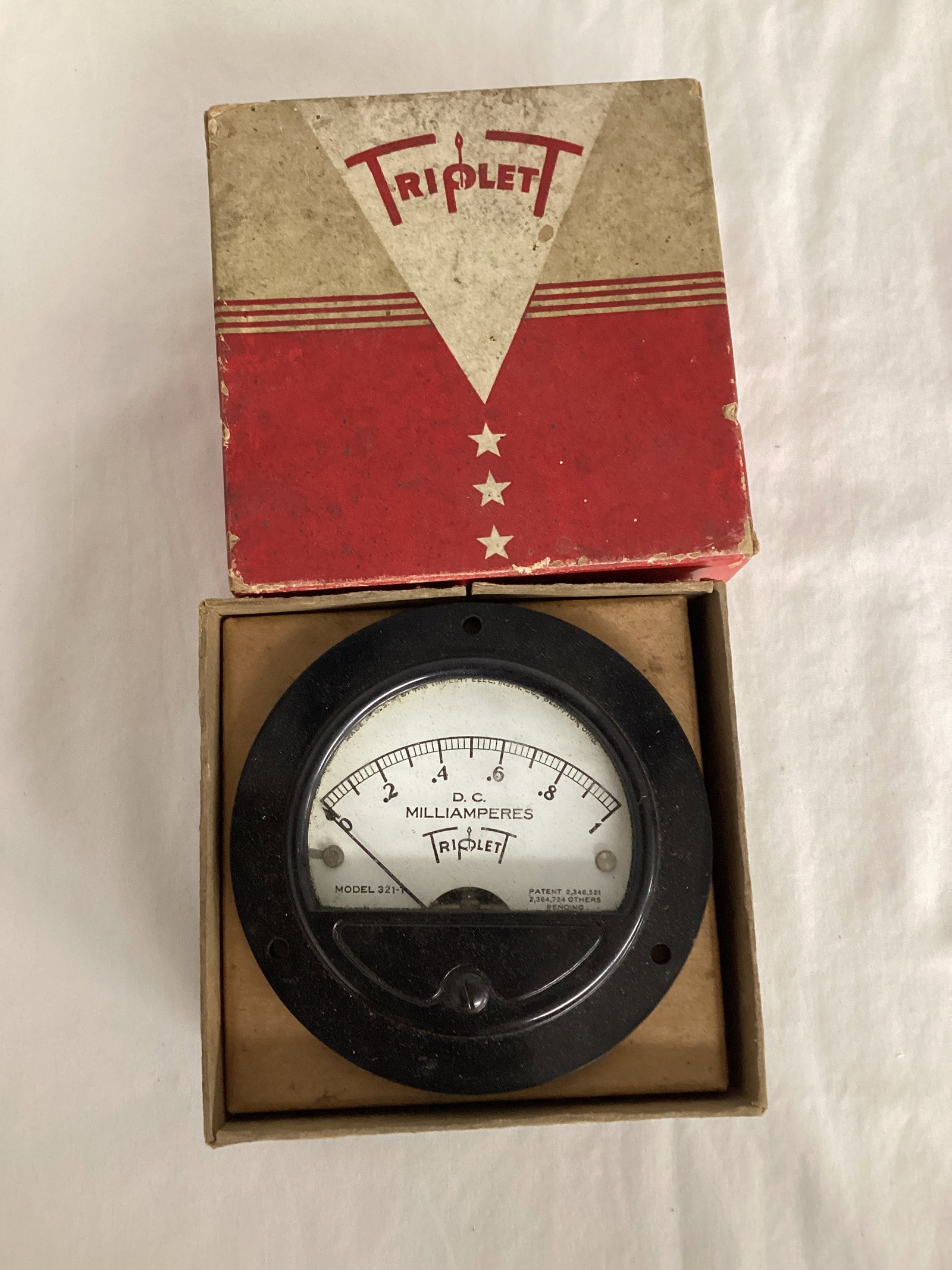Triplett Model 321-T D.C. Milliamperes Gauge (1 of 7)