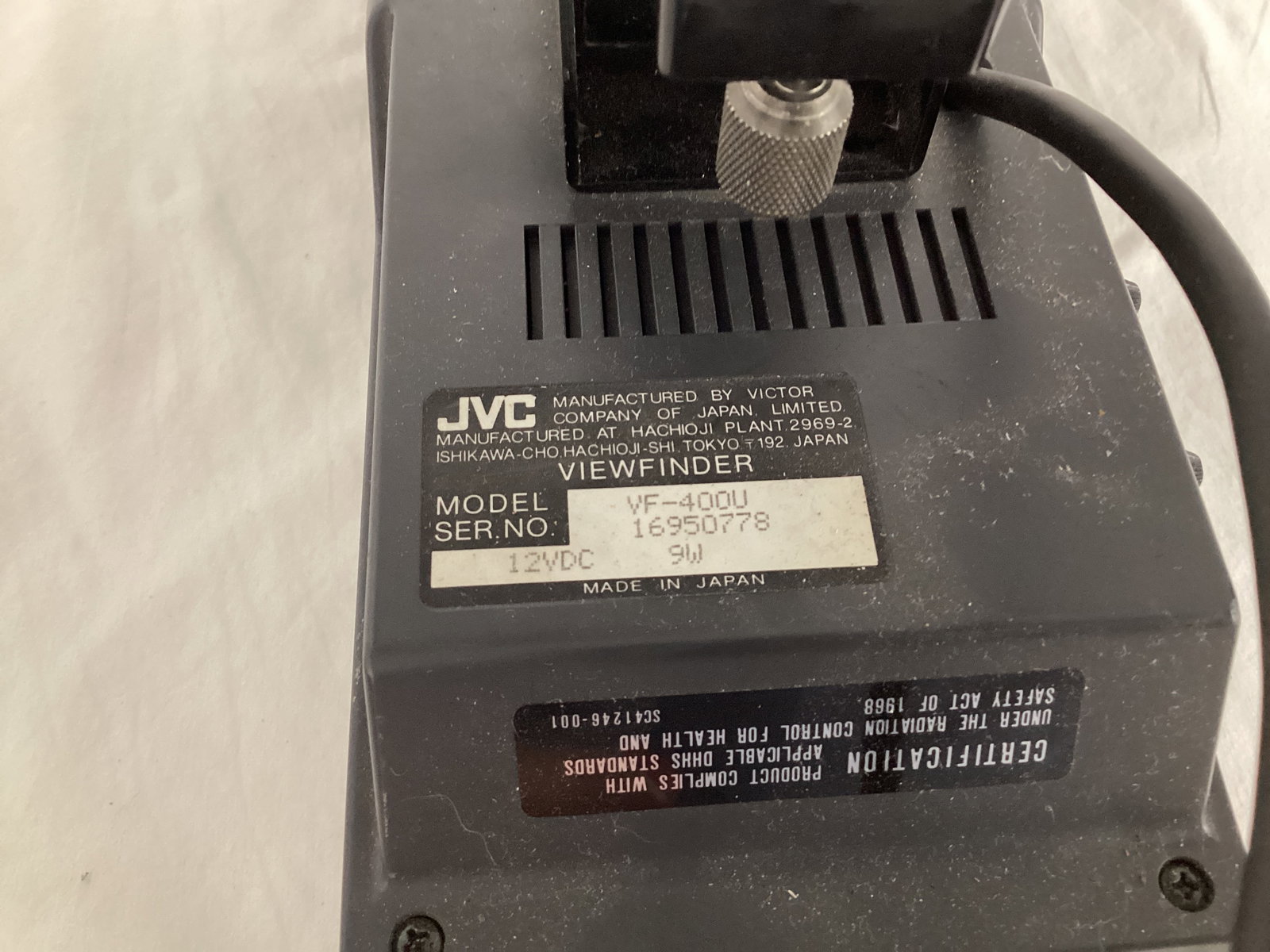 JVC Monochrome Viewfinder - 6