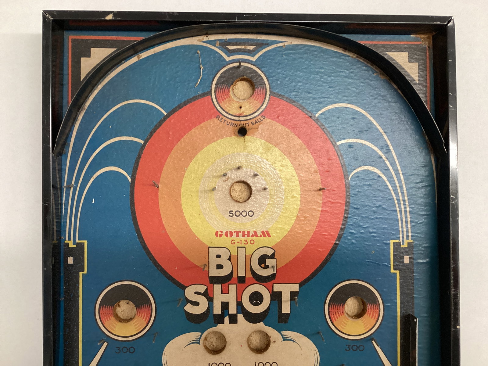 Gotham Pressed Steel Big Shot Pinball Game - 3