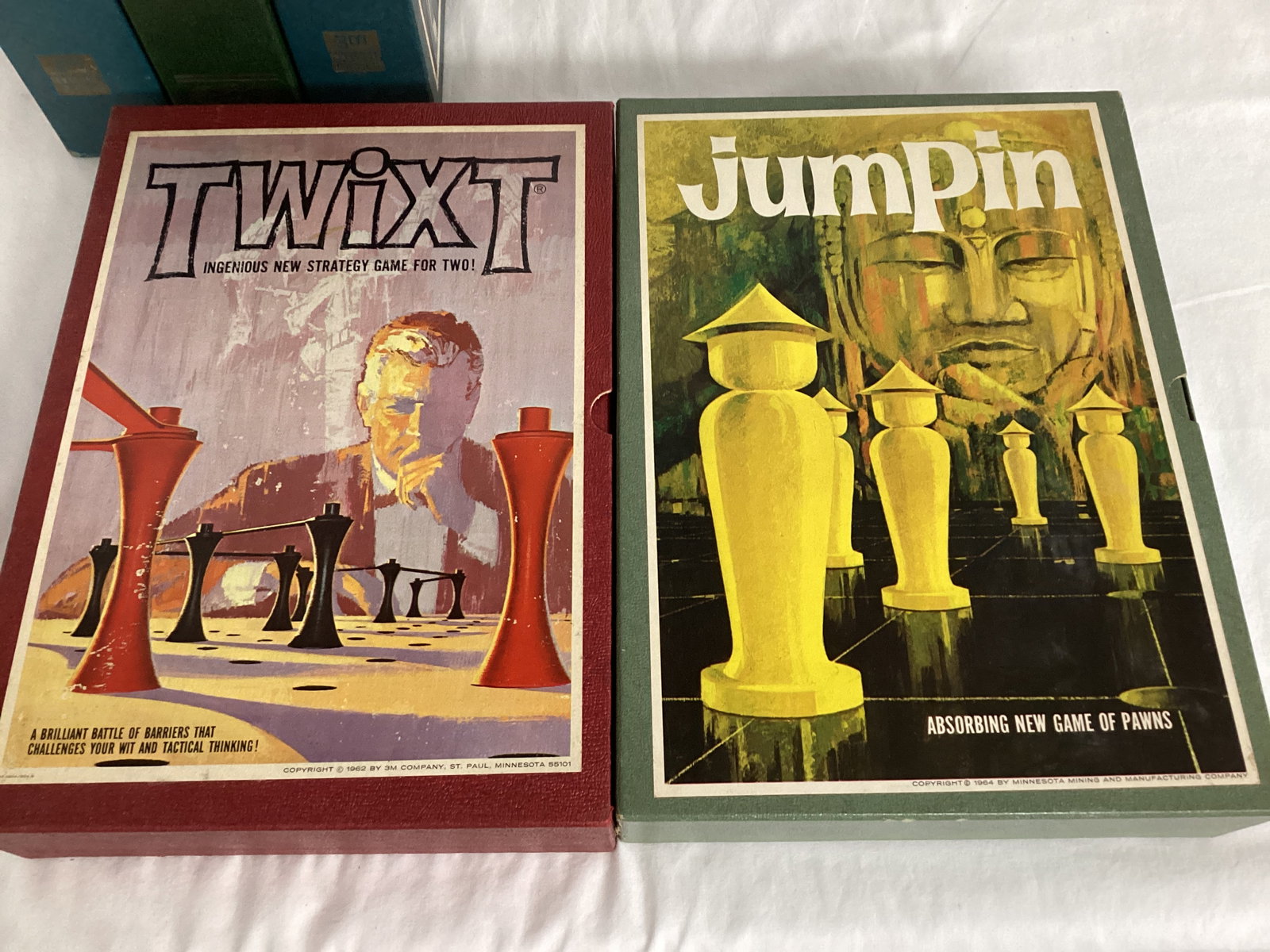 Vintage 3M Bookshelf Games - 3