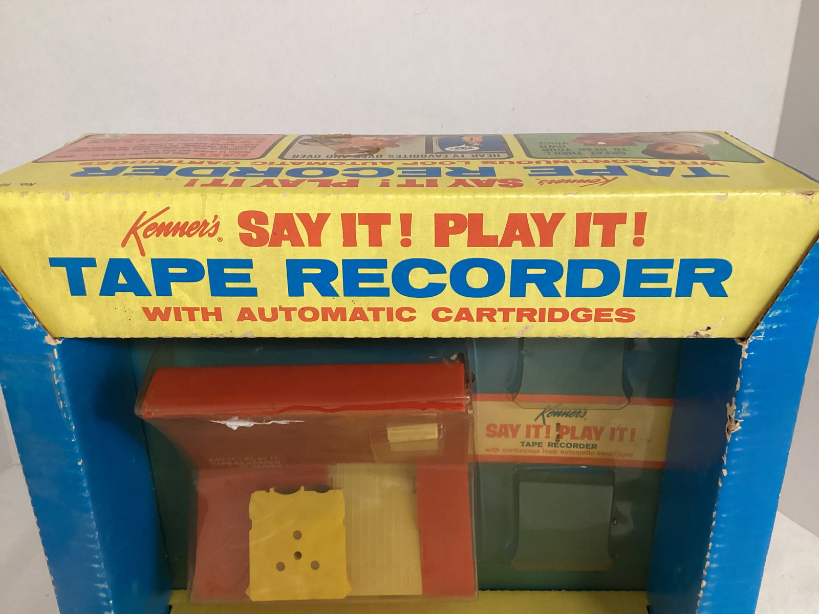 Vintage Kenner Say It! Play It! Tape Recorder - 2