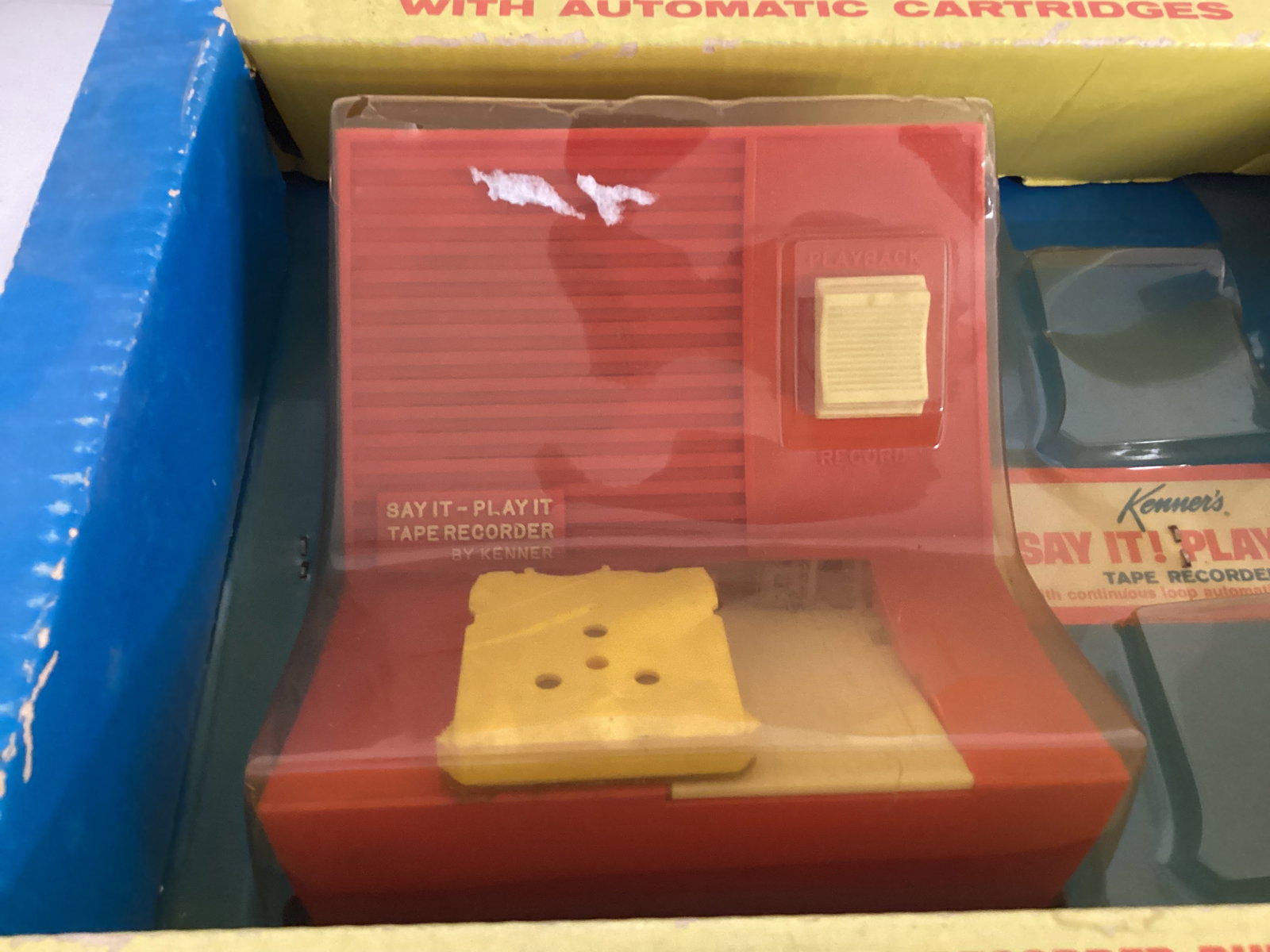 Vintage Kenner Say It! Play It! Tape Recorder - 3