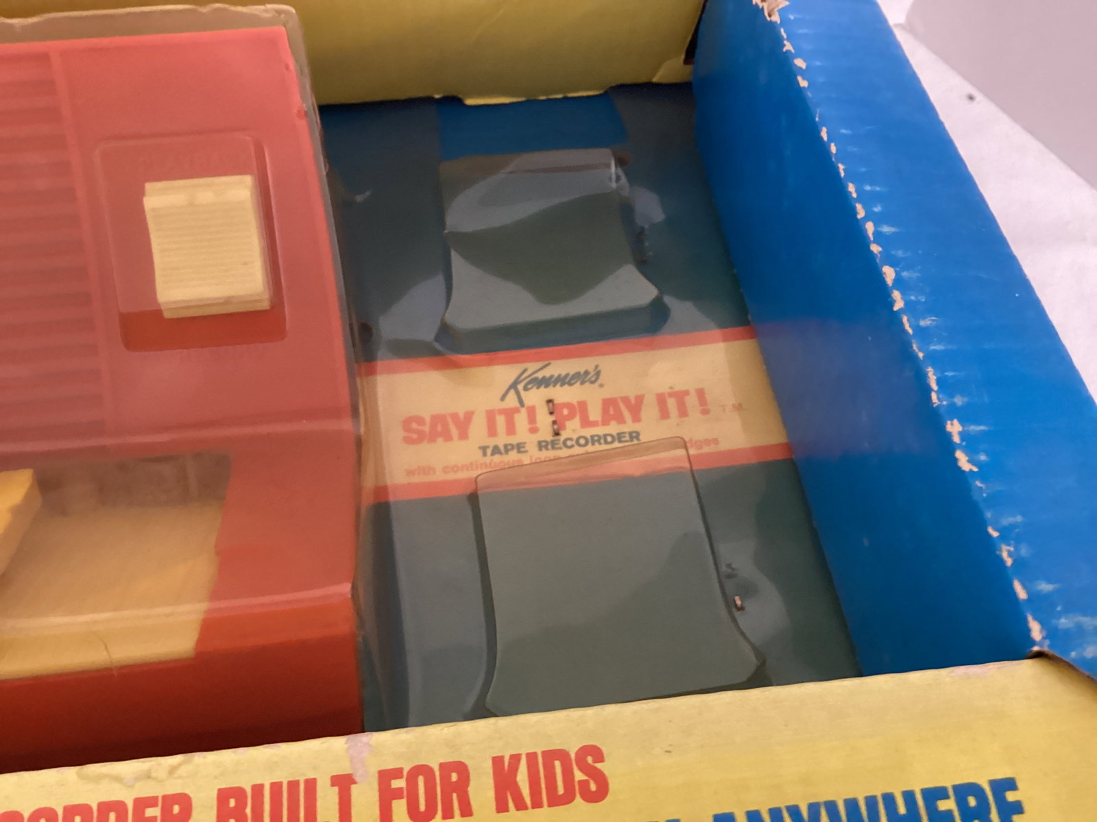 Vintage Kenner Say It! Play It! Tape Recorder - 4