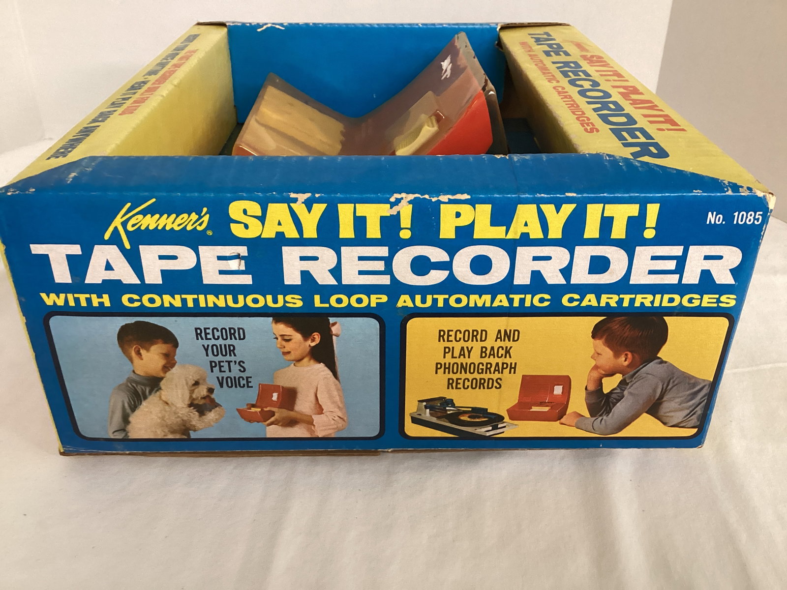 Vintage Kenner Say It! Play It! Tape Recorder - 7