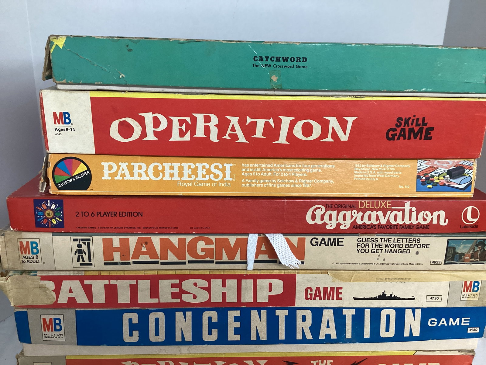 Vintage Board Games - Operation, Life, Battleship and More - 3