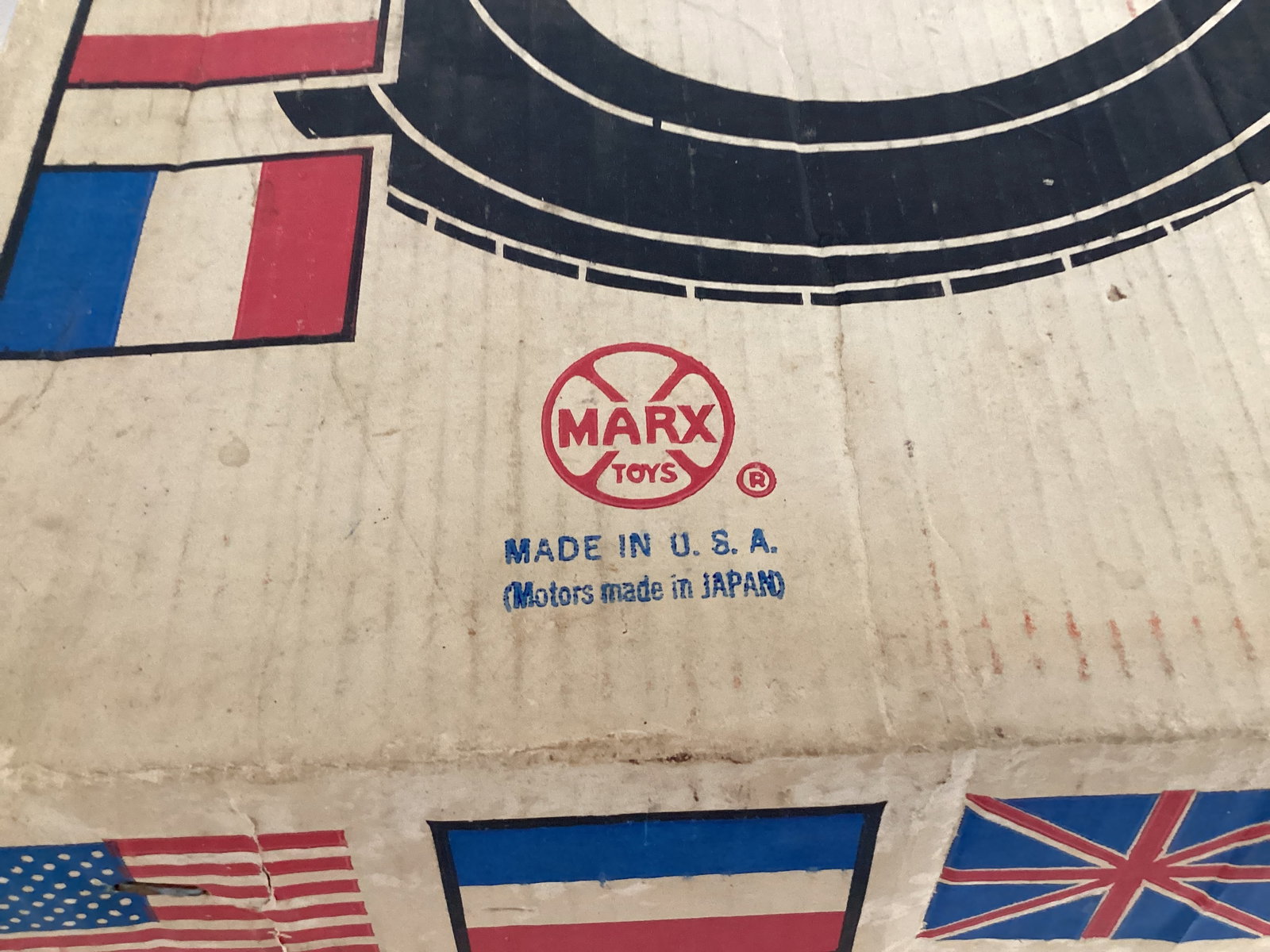 Hot Spot Electric Wood Etching, Big Loader Construction Set, Marx Sports Car Race - 8