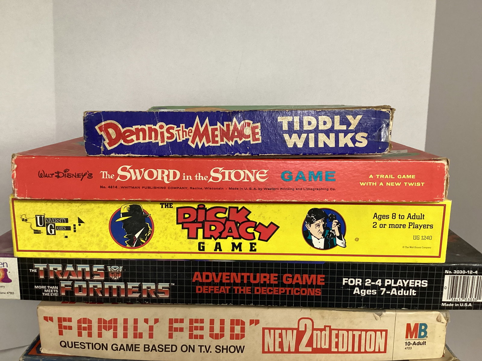 Board Games - Partridge Family, Yogi Bear, Family Feud, Happy Days, and More - 2