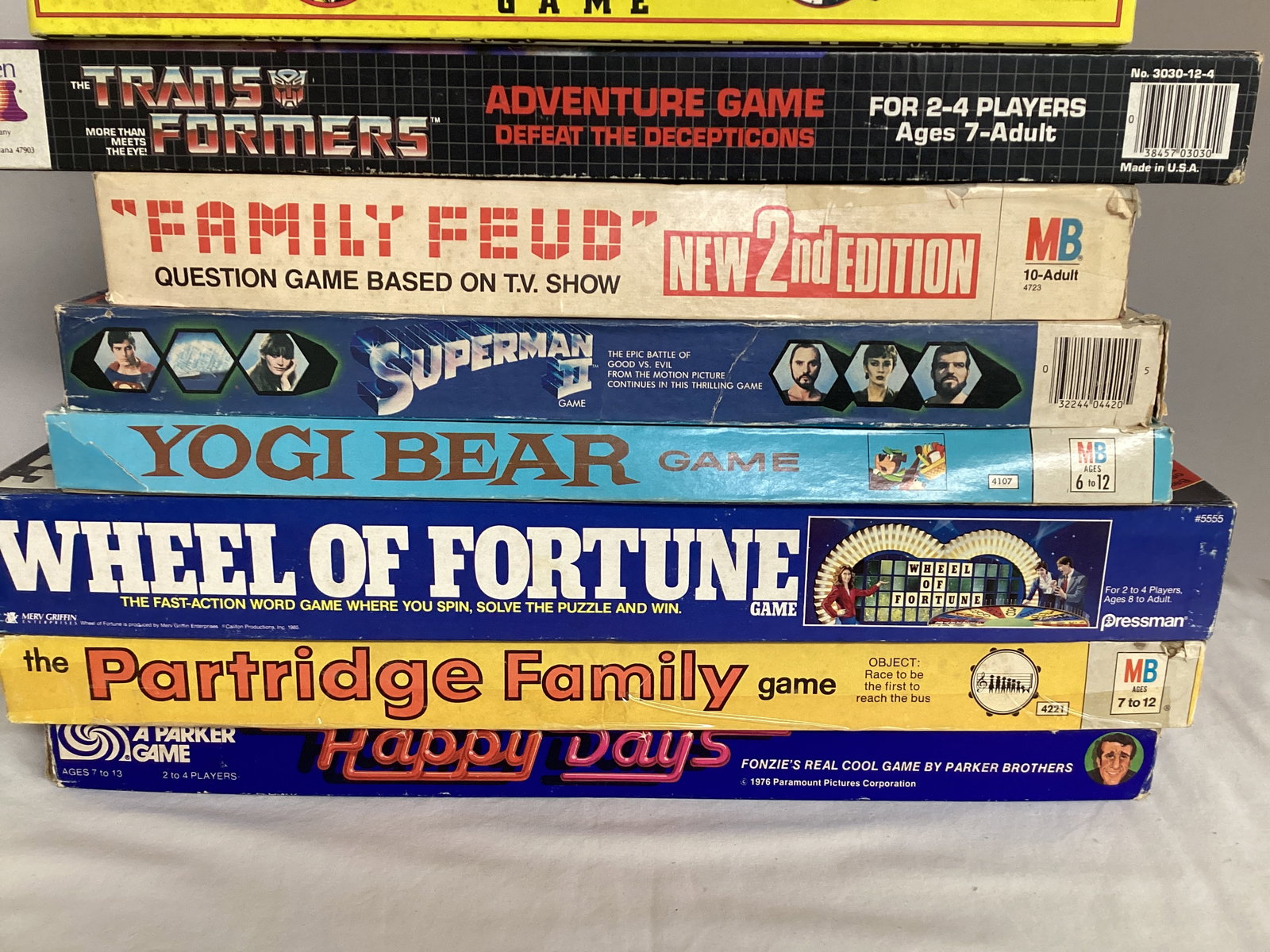 Board Games - Partridge Family, Yogi Bear, Family Feud, Happy Days, and More - 4